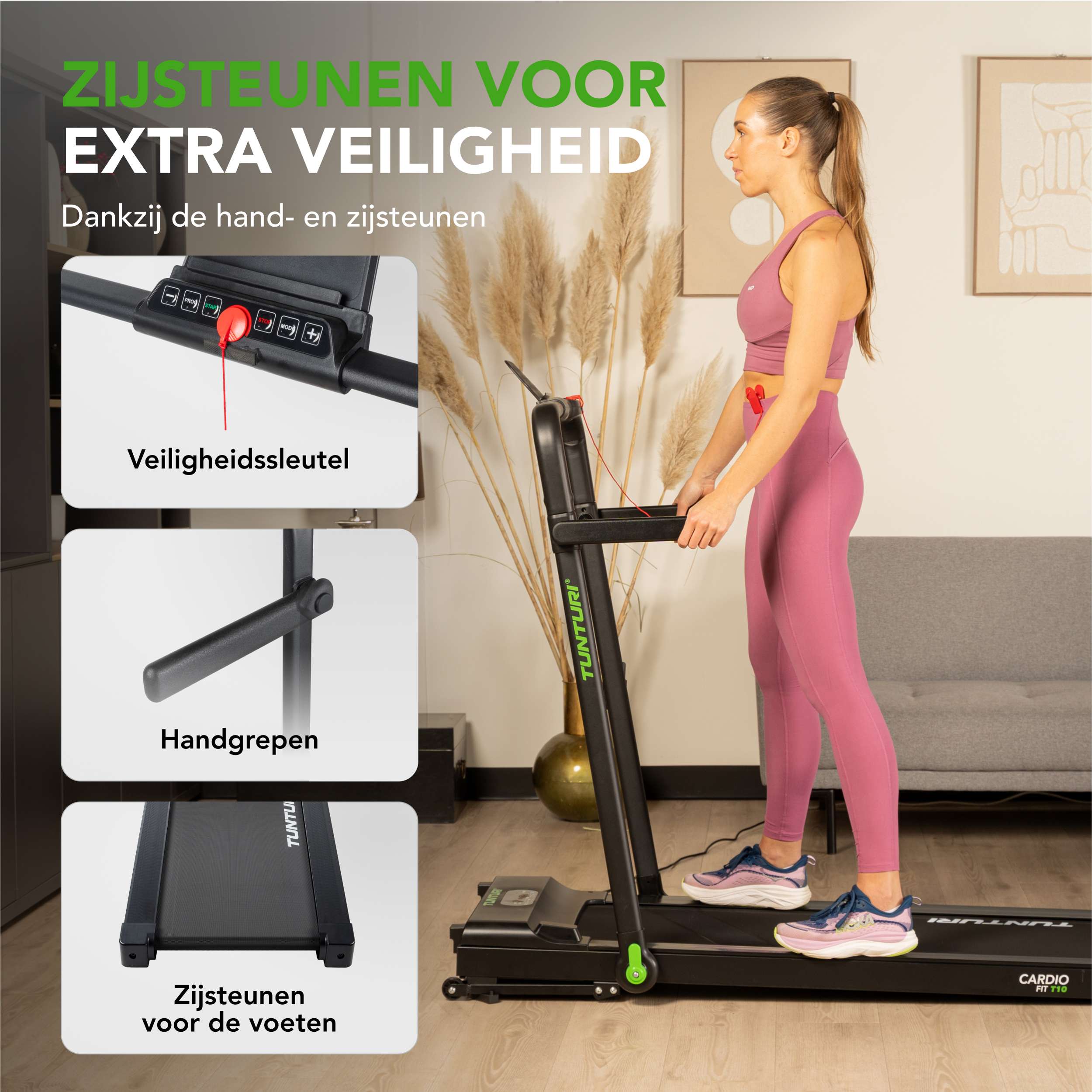 Tunturi Cardio Fit T10 Treadmill afbeelding 7