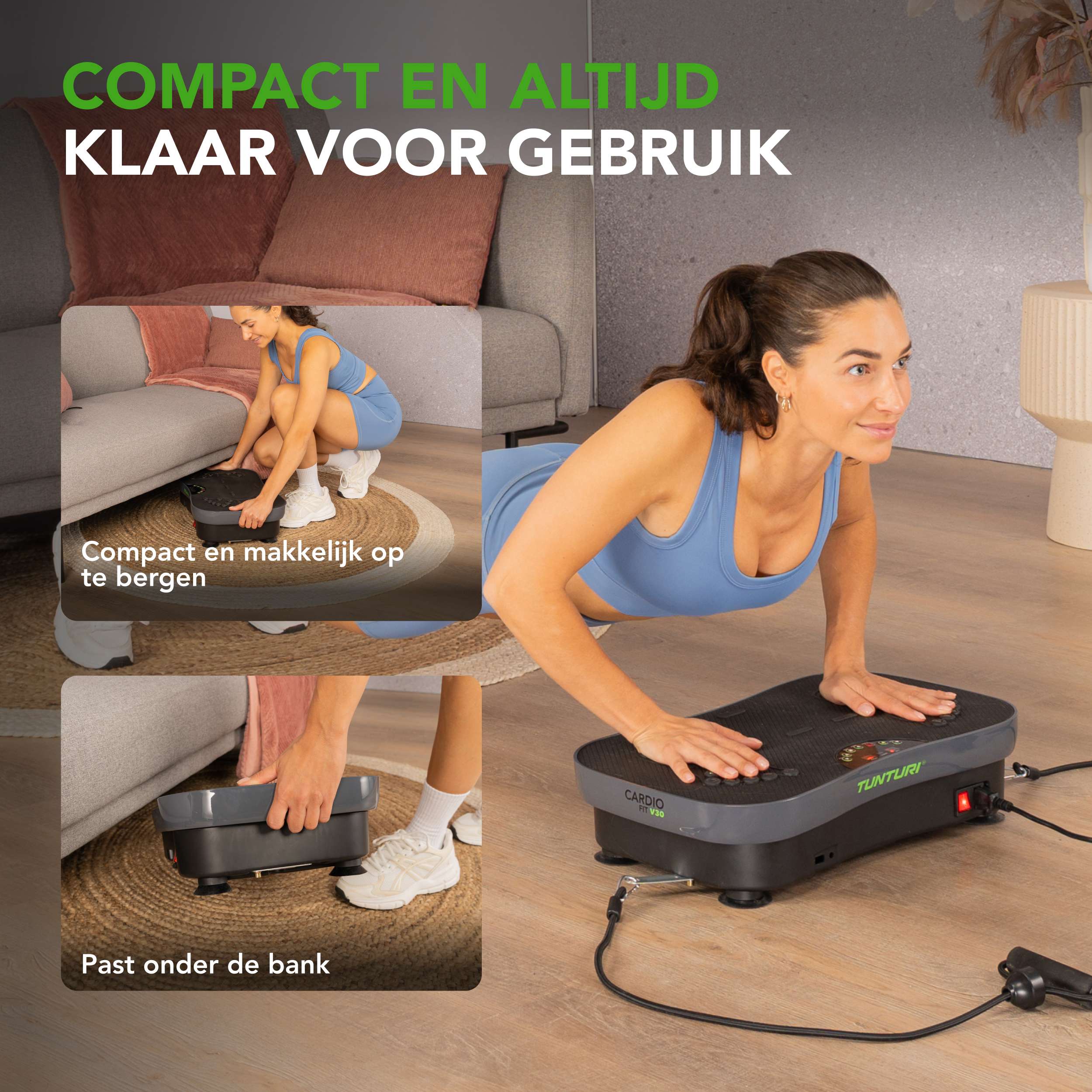 Tunturi Cardio Fit V30 Vibration plate afbeelding 4