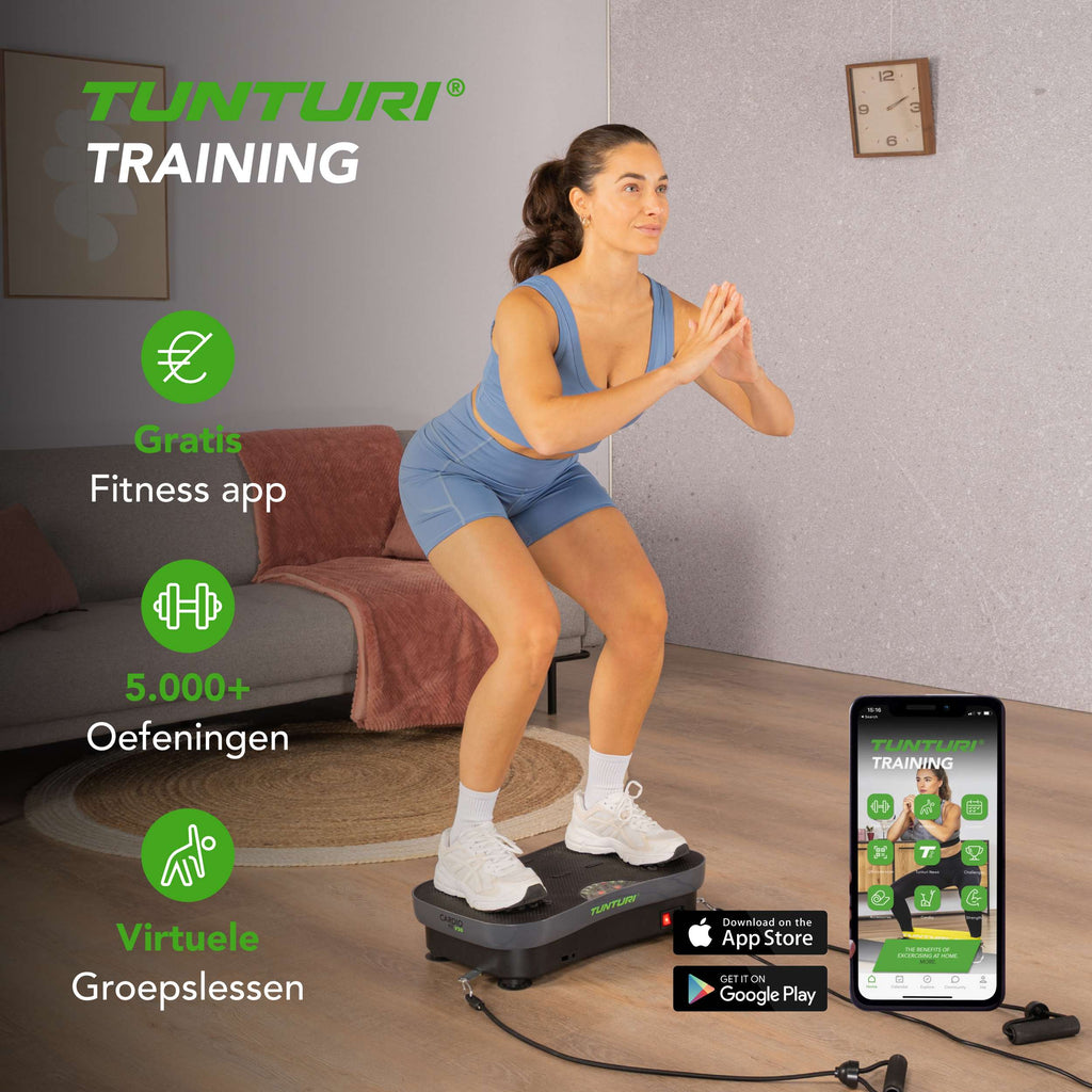 Tunturi Cardio Fit V30 Vibration plate afbeelding 8