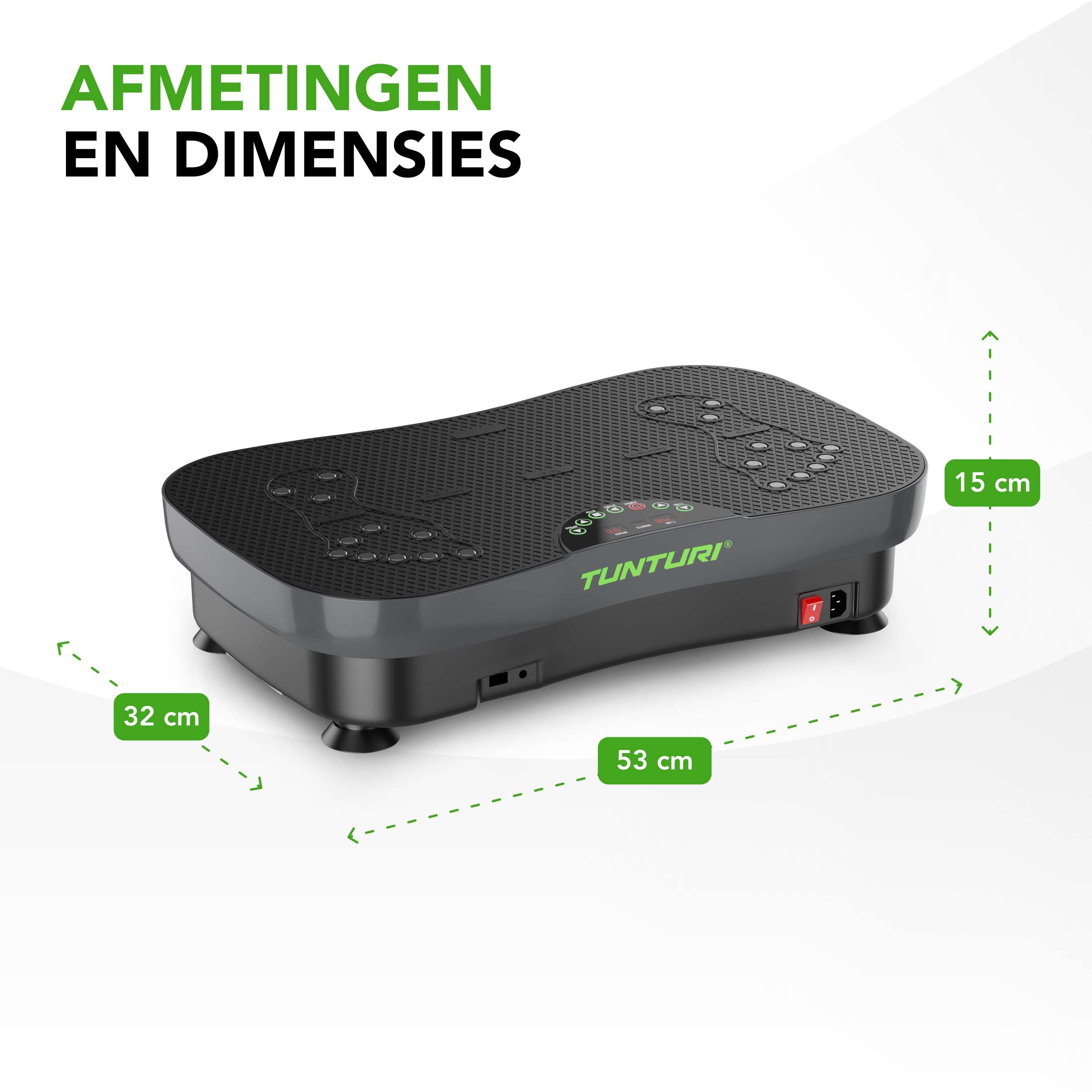 Tunturi Cardio Fit V30 Vibration plate afbeelding 10