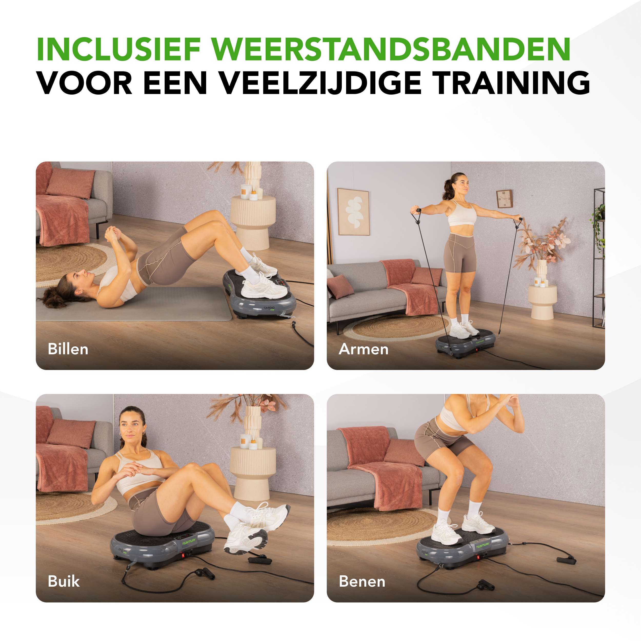Tunturi Cardio Fit V40 Vibration plate afbeelding 5