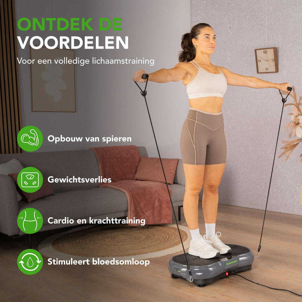 Tunturi Cardio Fit V40 Vibration plate afbeelding 6
