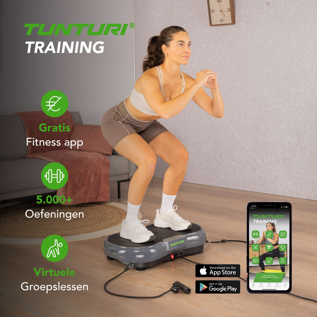 Tunturi Cardio Fit V40 Vibration plate afbeelding 8
