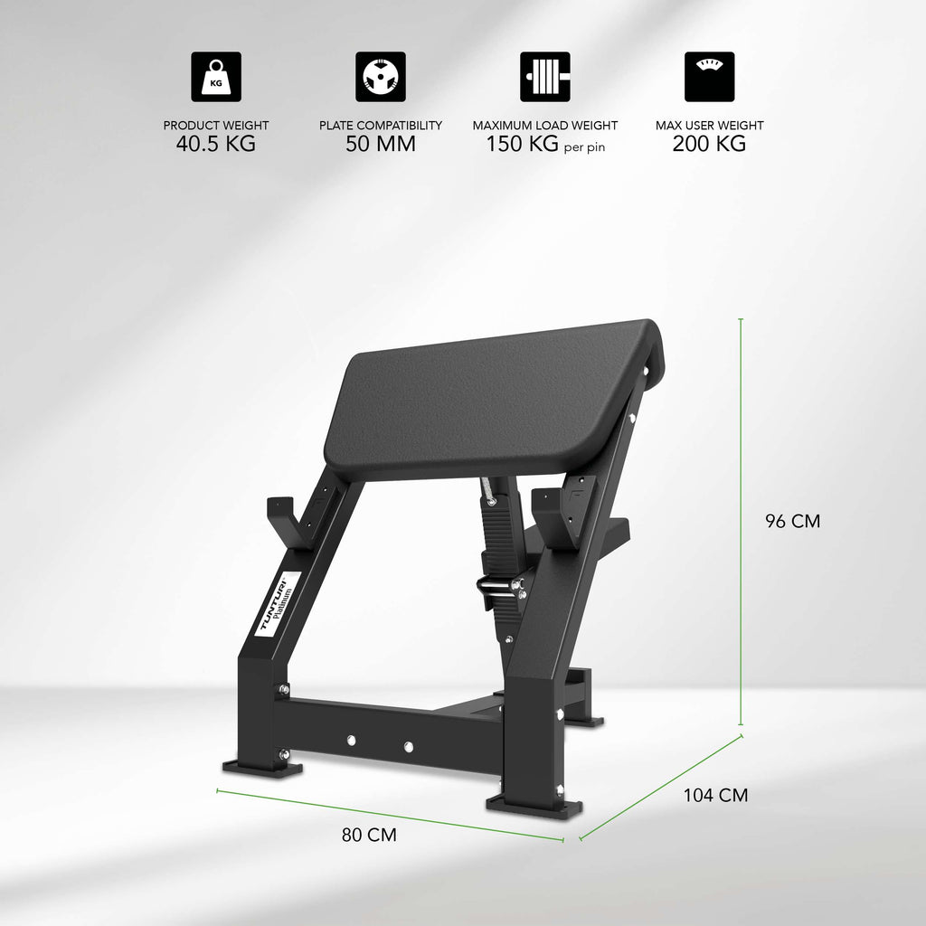 Tunturi Platinum - Preacher Curl - V-series afbeelding 2