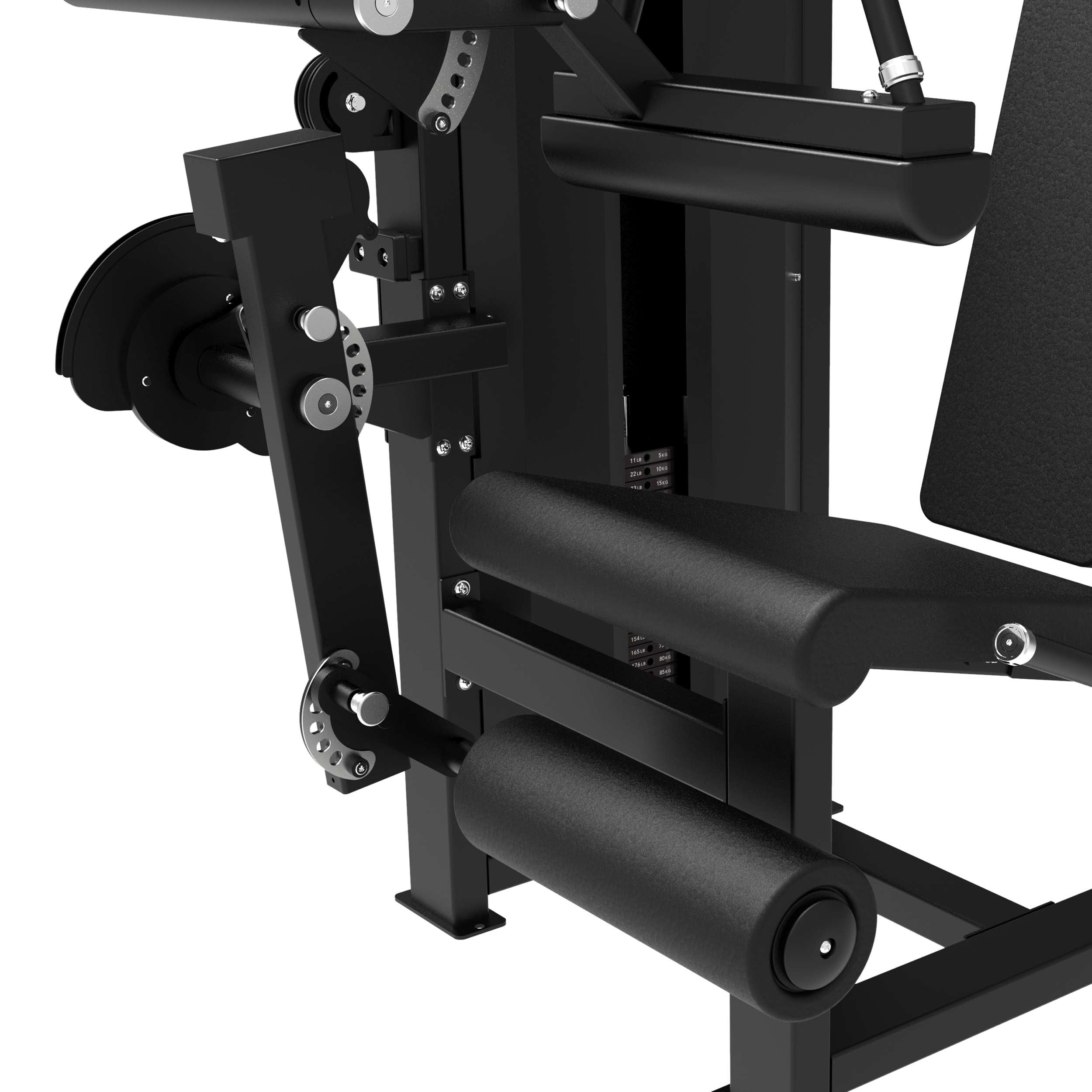Tunturi Platinum - Dual Leg Curl/Extension - Selectorized - V-series afbeelding 5