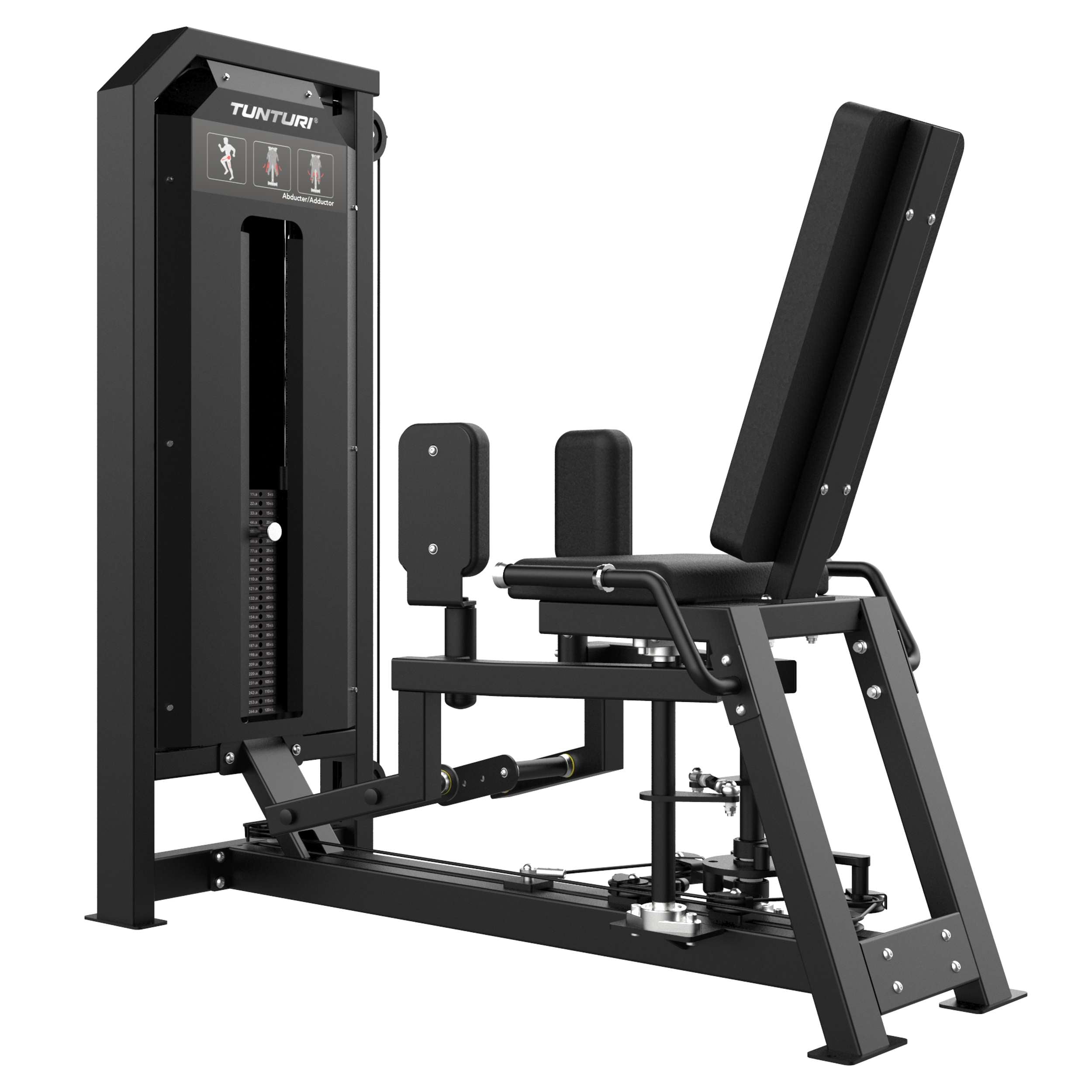 Tunturi Platinum - Dual Abductor/Adductor - Selectorized - V-series afbeelding 4