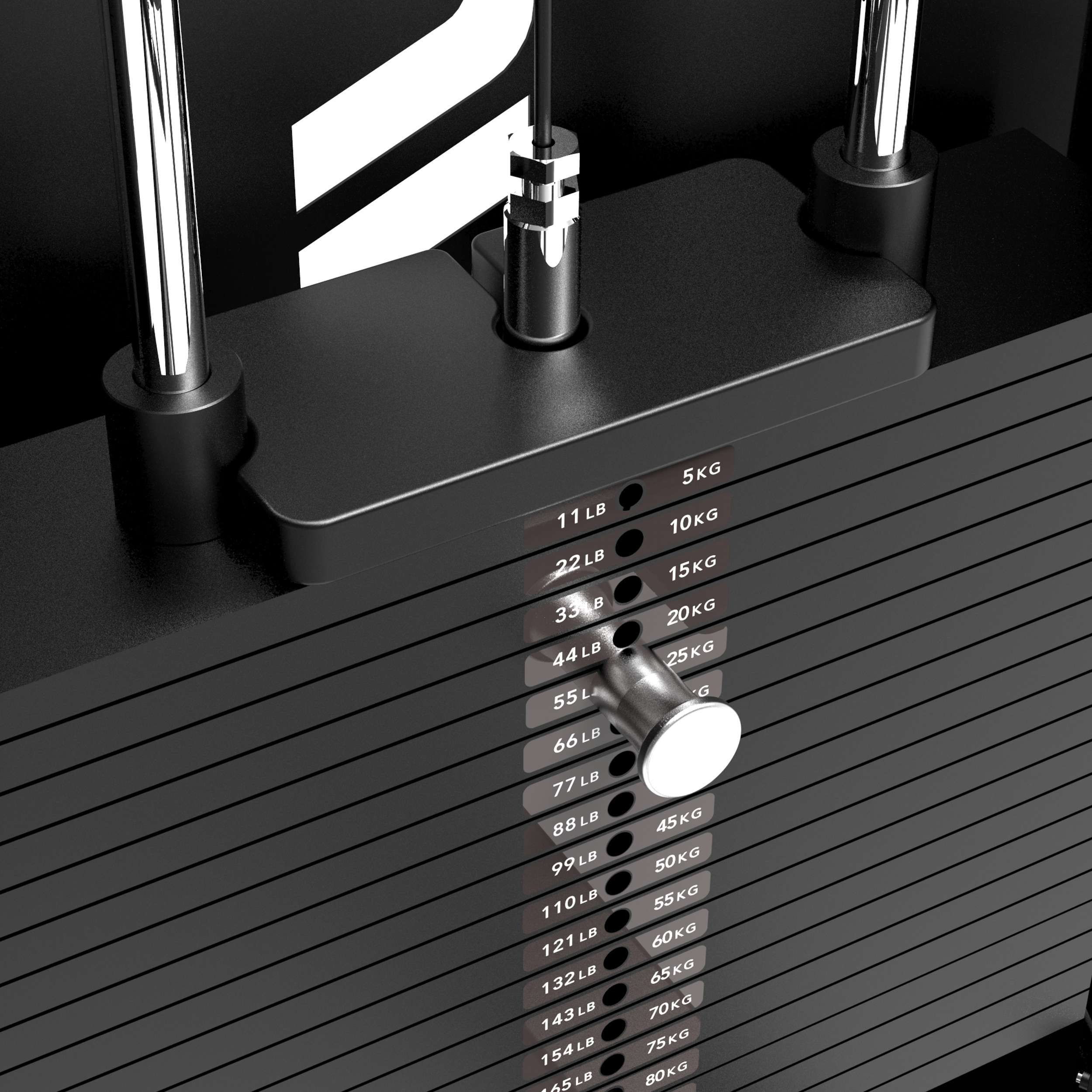 Tunturi Platinum - Dual Abductor/Adductor - Selectorized - V-series afbeelding 8