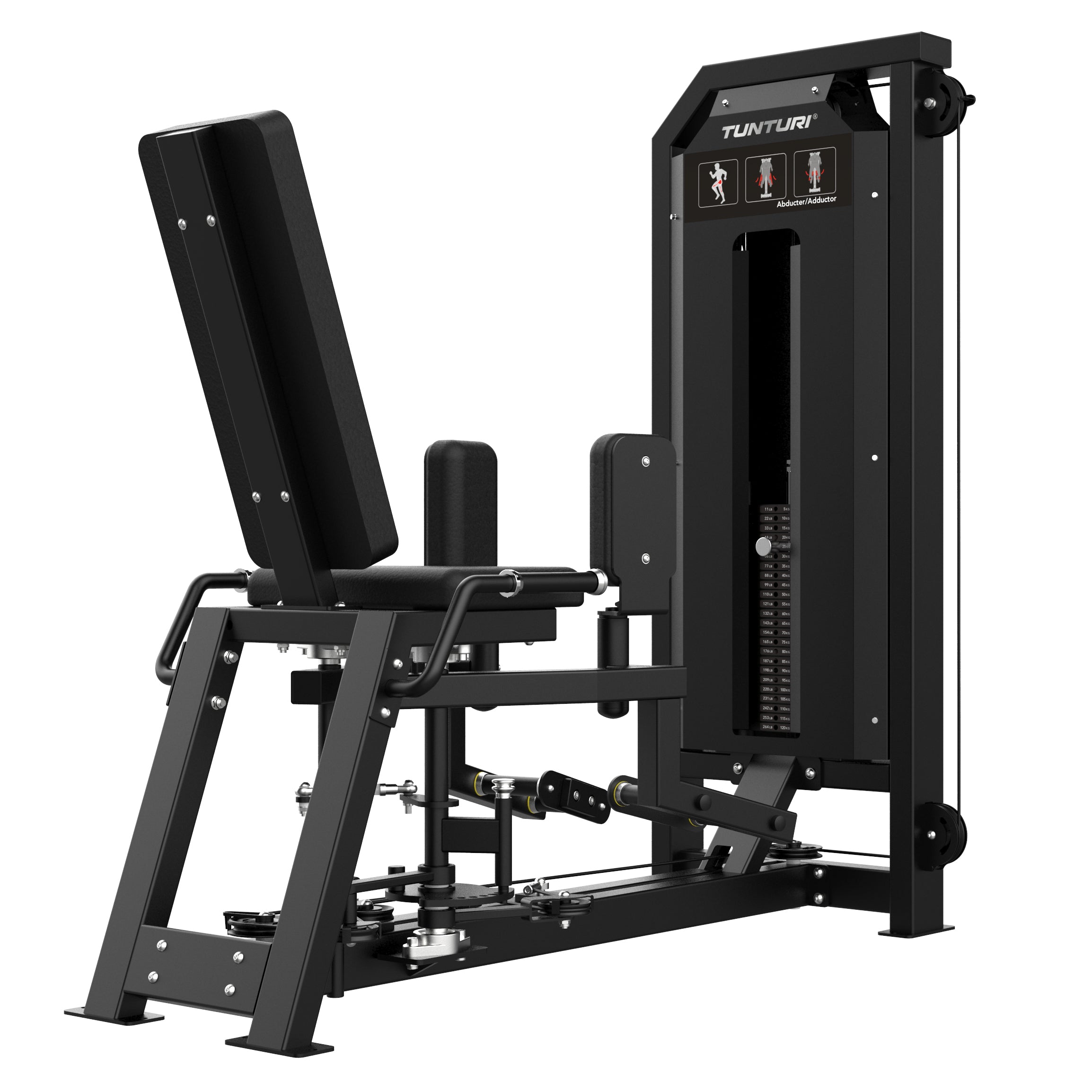 Tunturi Platinum - Dual Abductor/Adductor - Selectorized - V-series