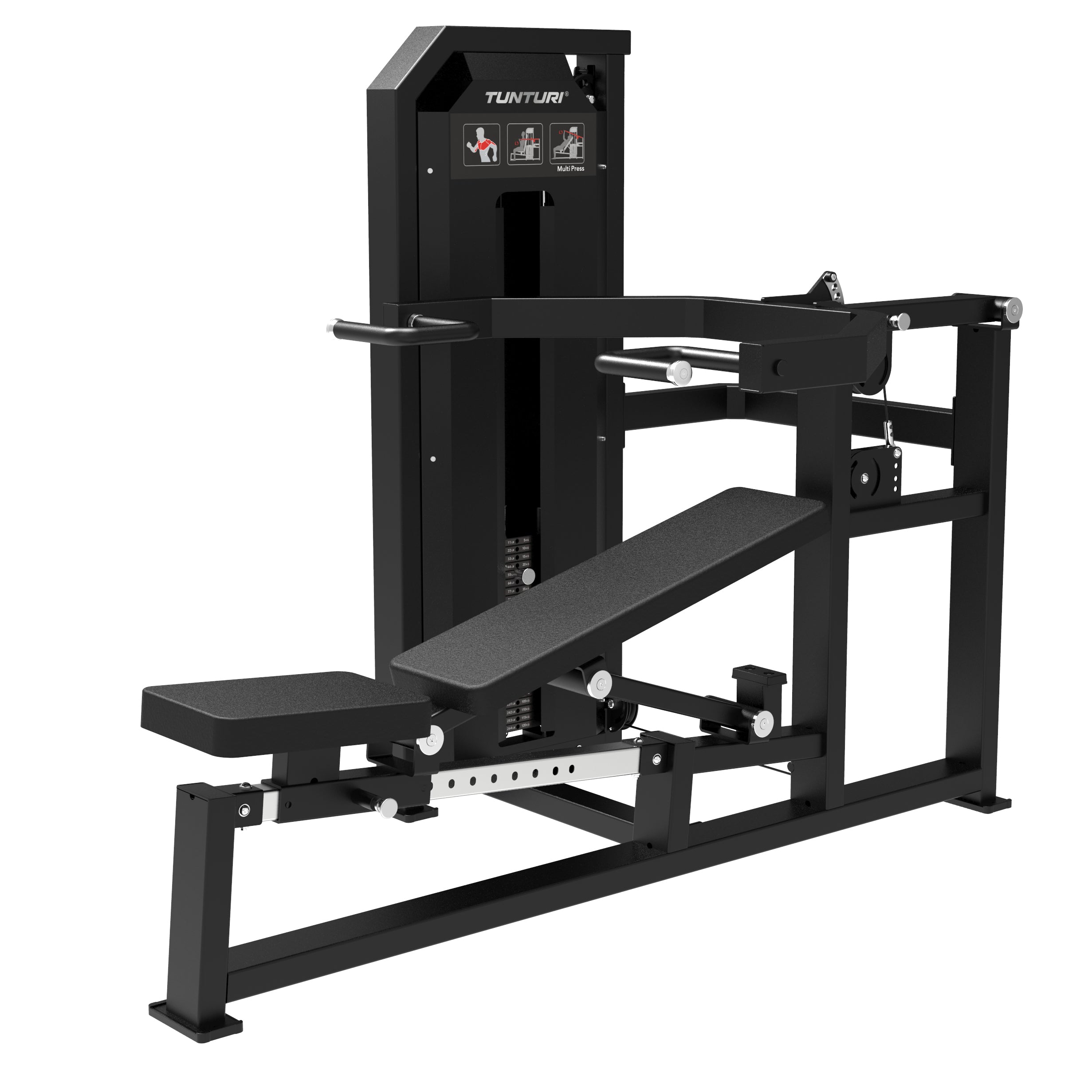 Tunturi Platinum - Multi Press - Selectorized - V-series