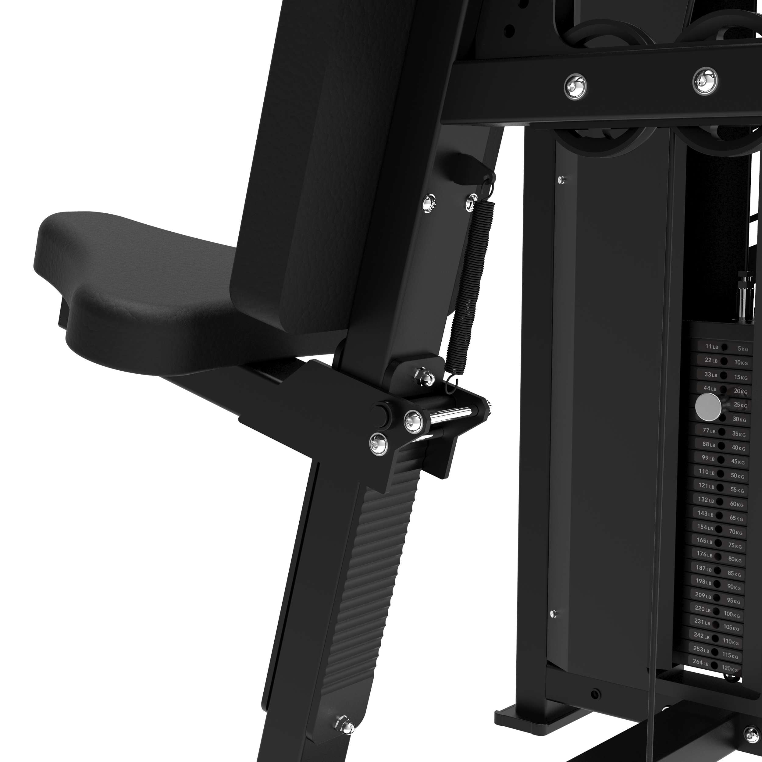Tunturi Platinum - Shoulder press - Selectorized - V-series afbeelding 6
