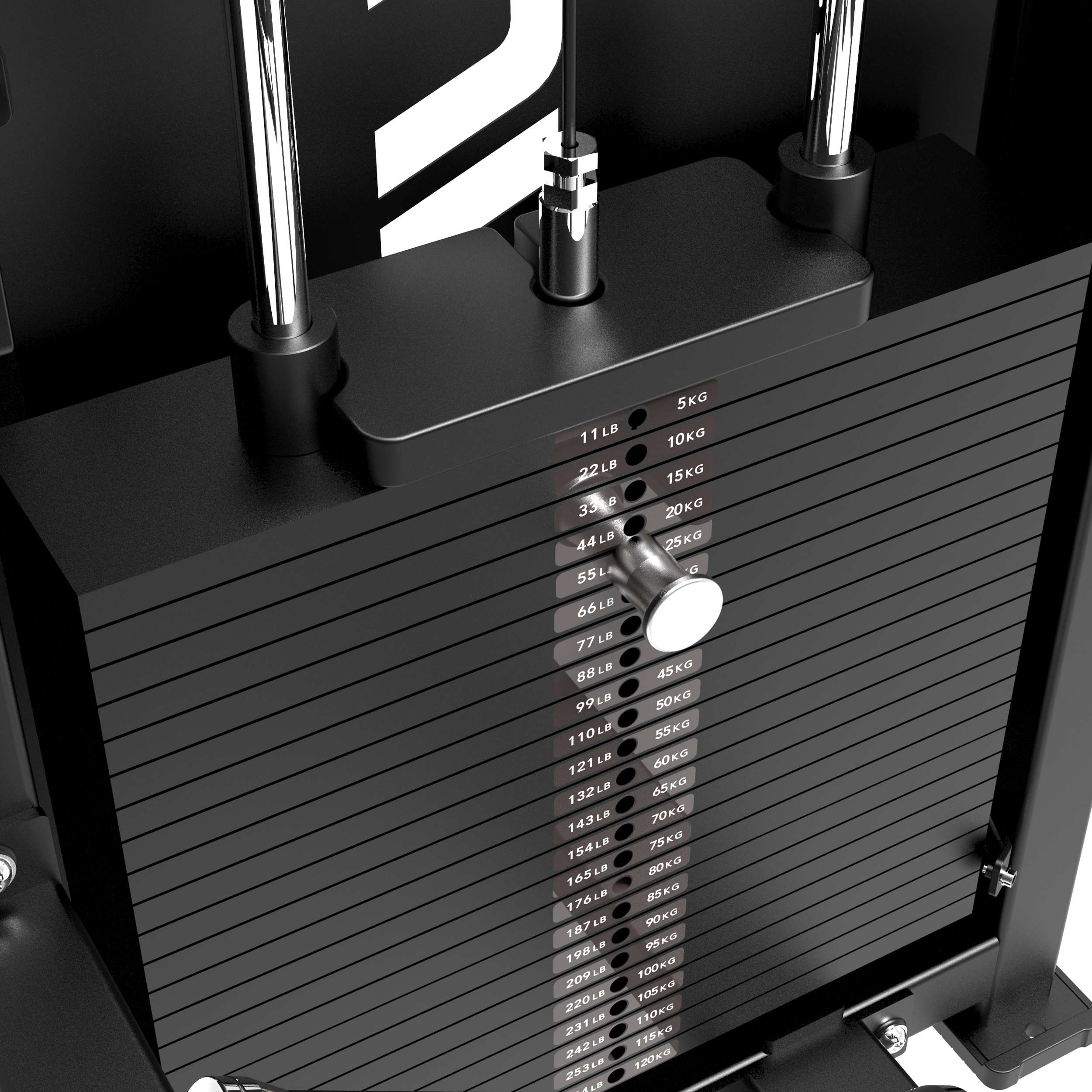 Tunturi Platinum - Shoulder press - Selectorized - V-series afbeelding 9