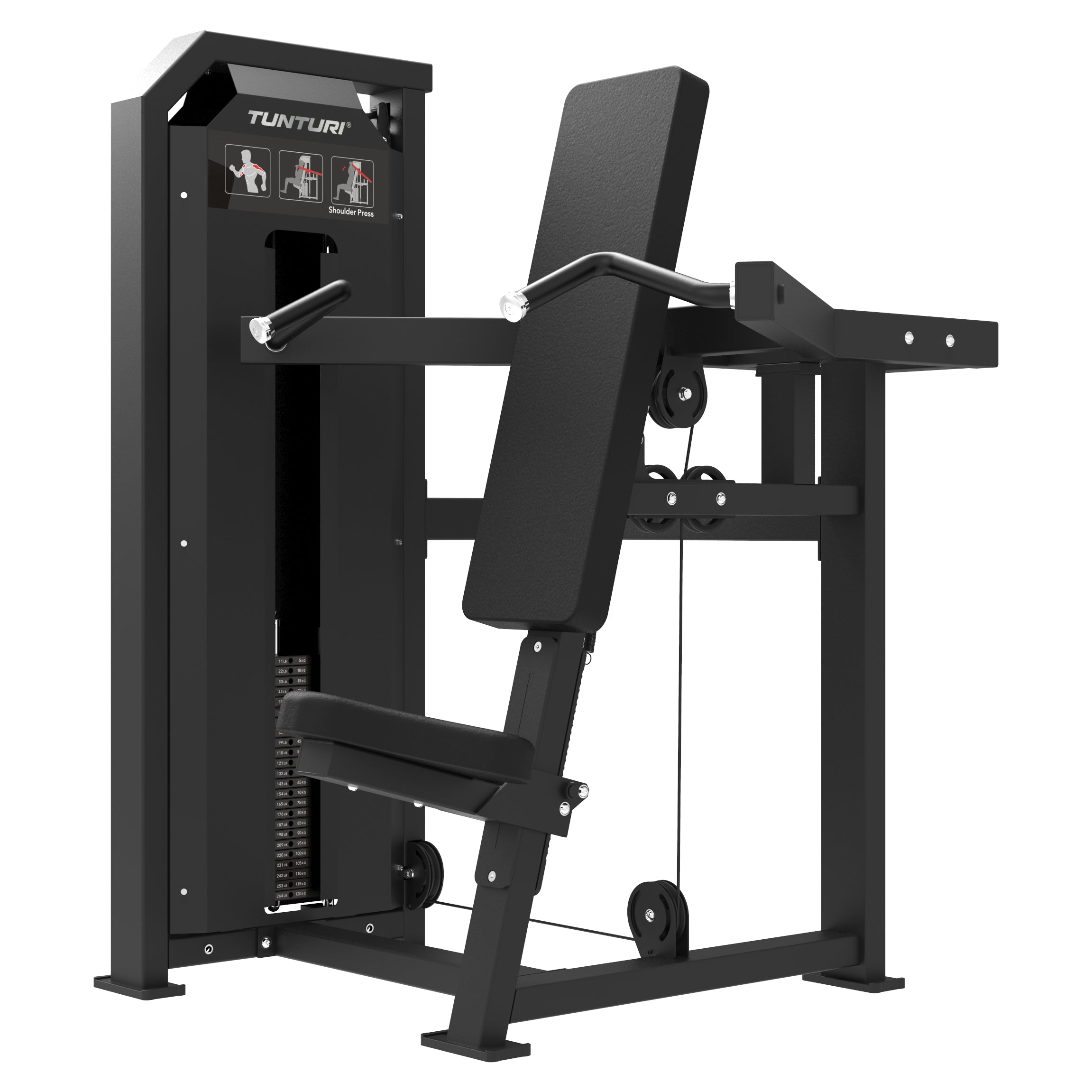 Tunturi Platinum - Shoulder press - Selectorized - V-series