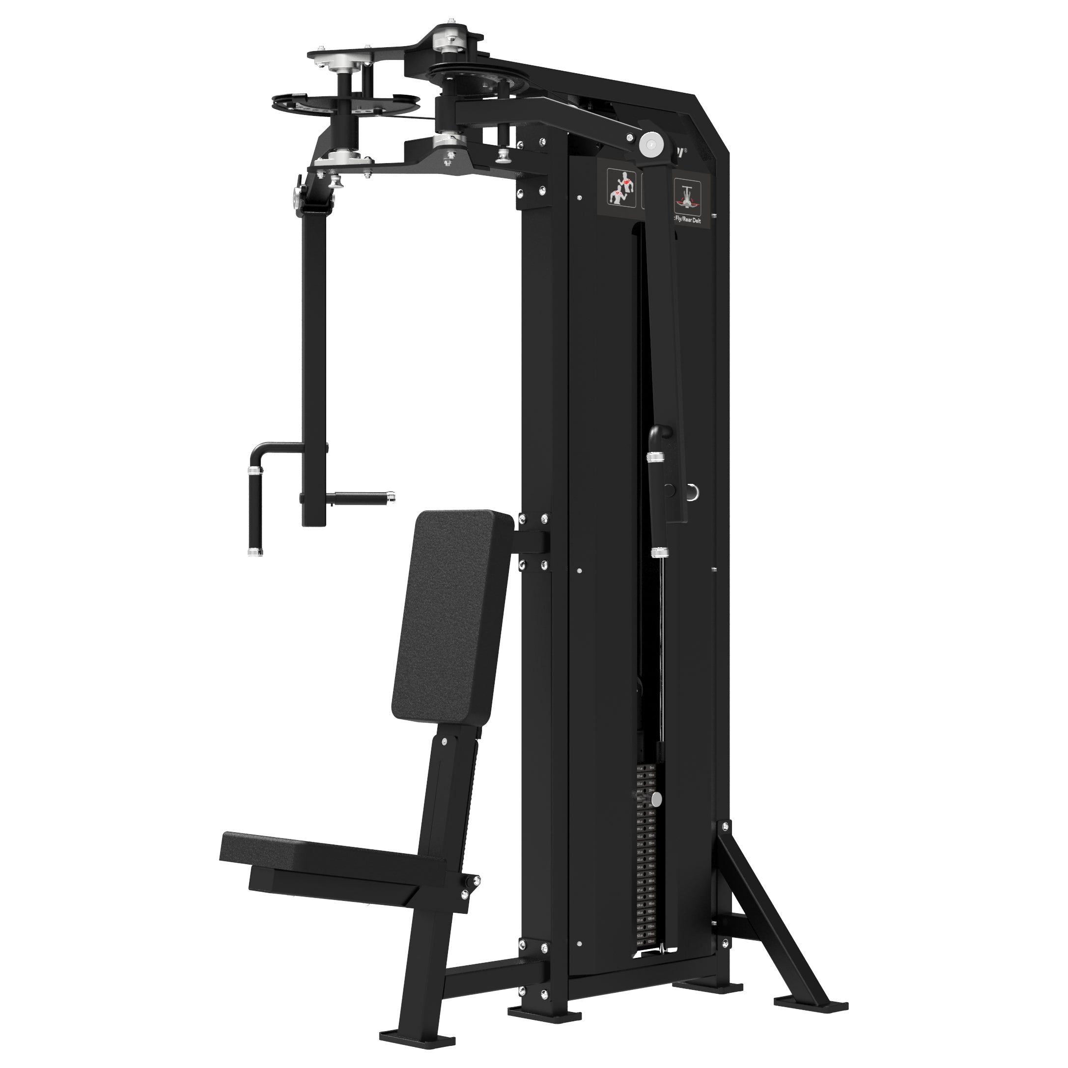 Tunturi Platinum - Dual Pec Fly/Rear Delt - Selectorized - V-series