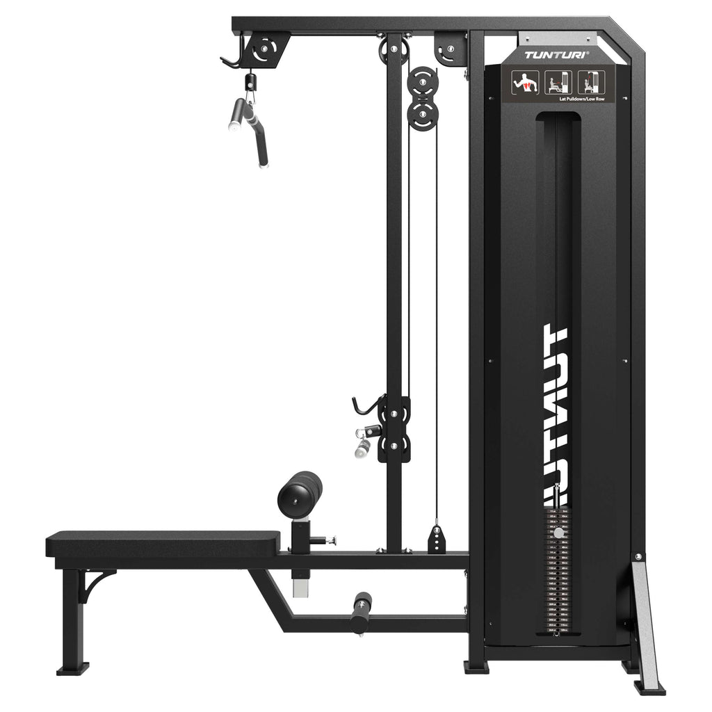Tunturi Platinum - Dual Lat Pulldown/Low row - Selectorized - V-series afbeelding 3