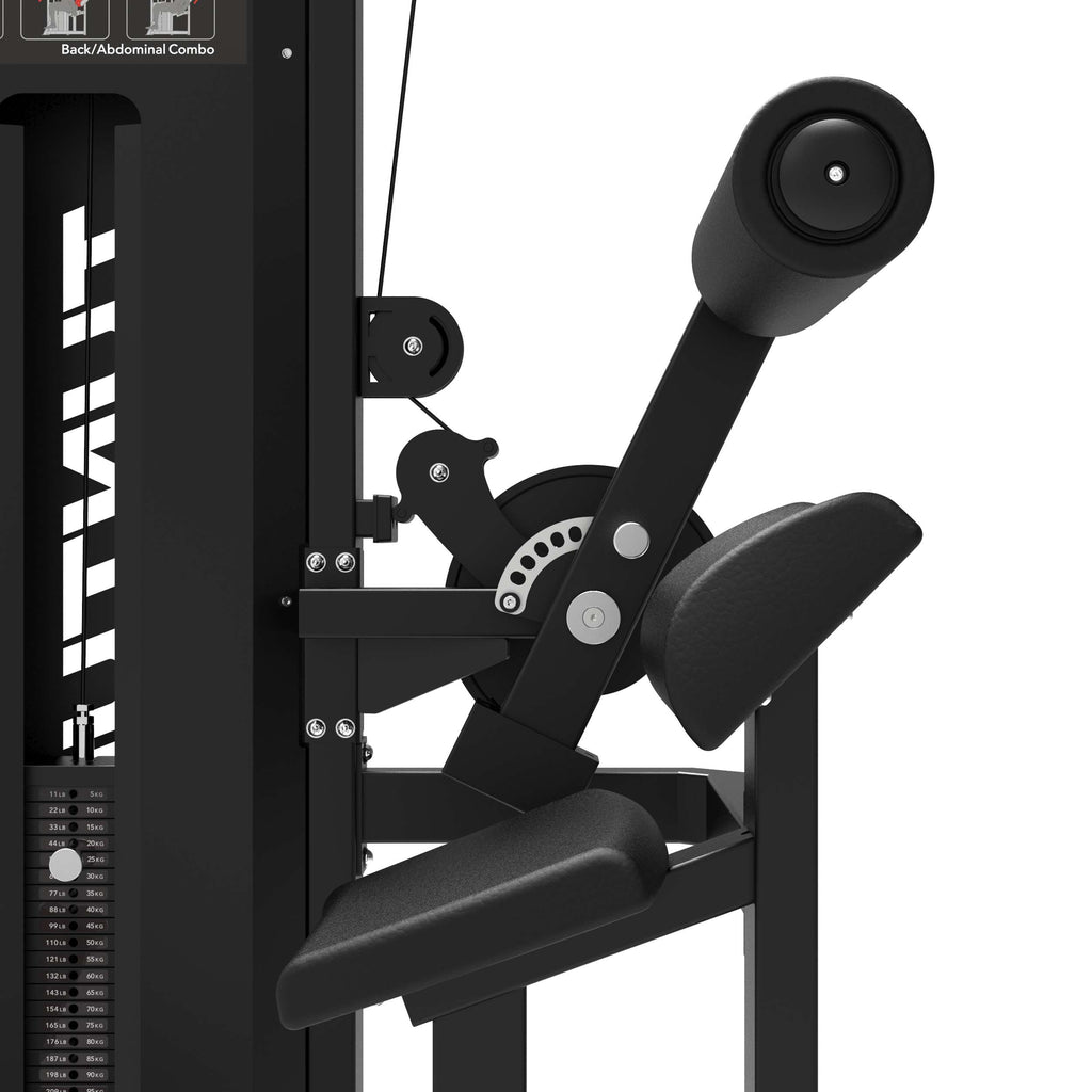 Tunturi Platinum - Dual Back/Abdominal Combo - Selectorized - V-series afbeelding 7