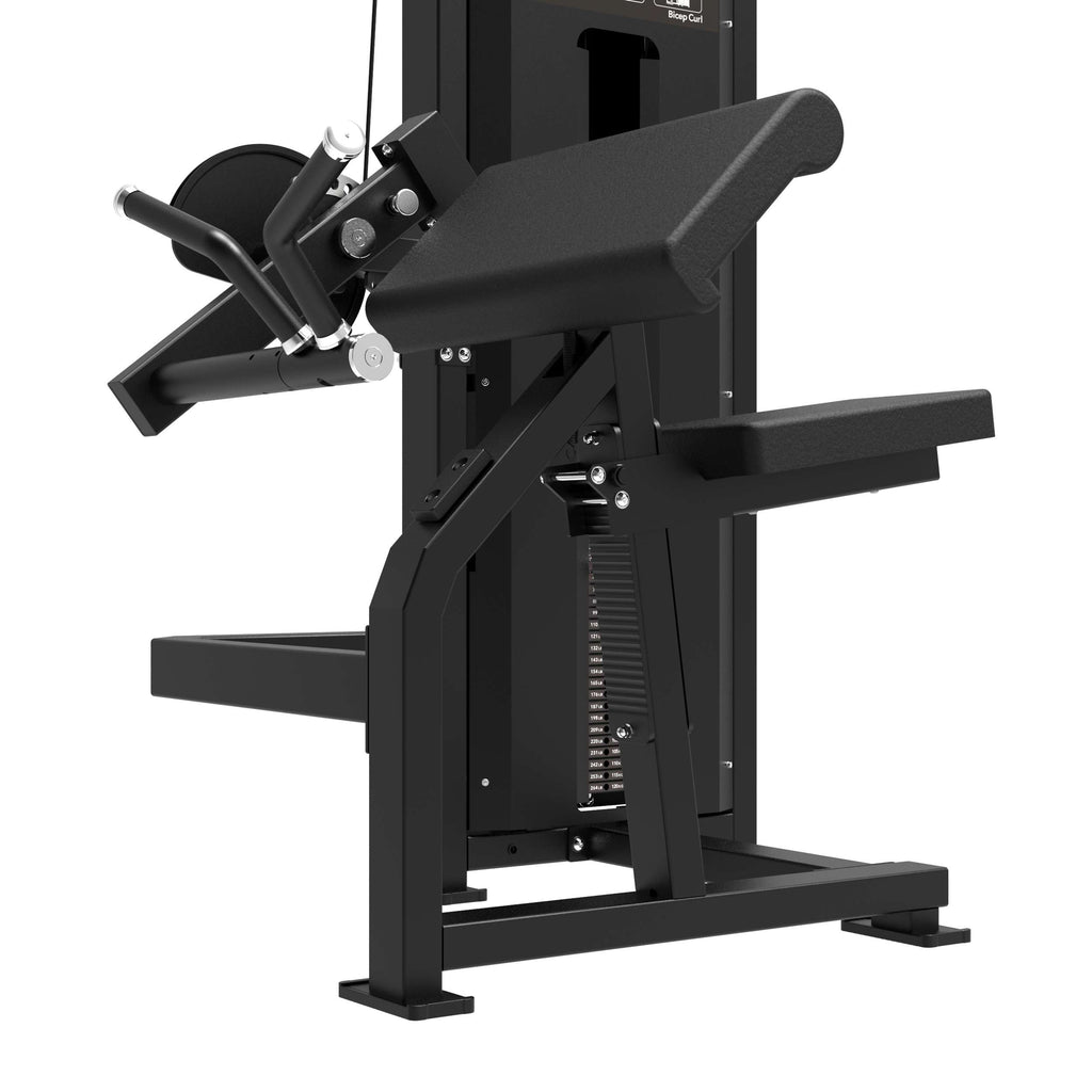 Tunturi Platinum - Bicep Curl - Selectorized - V-series afbeelding 6