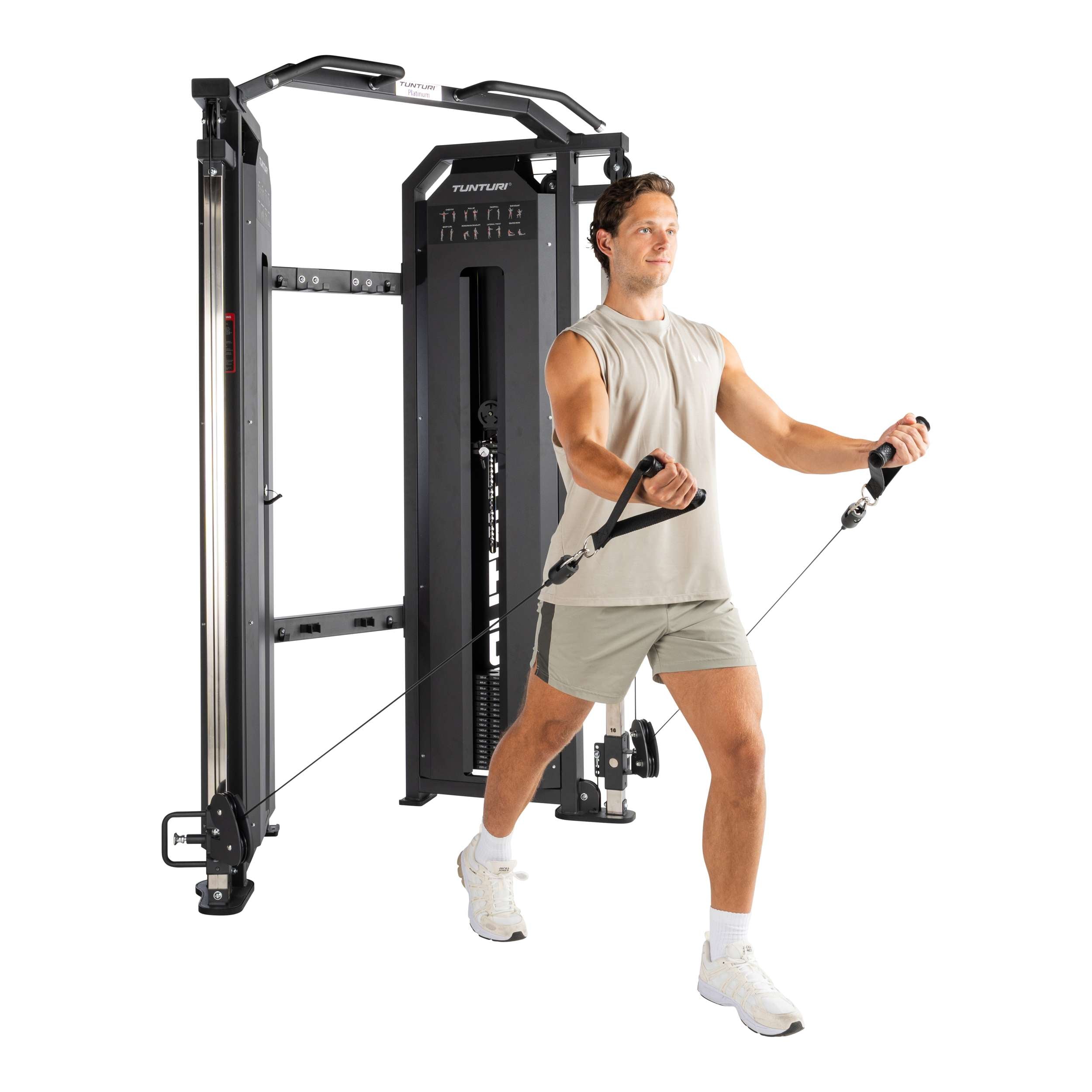 Tunturi Platinum - Functional Trainer - Selectorized - V-series afbeelding 7