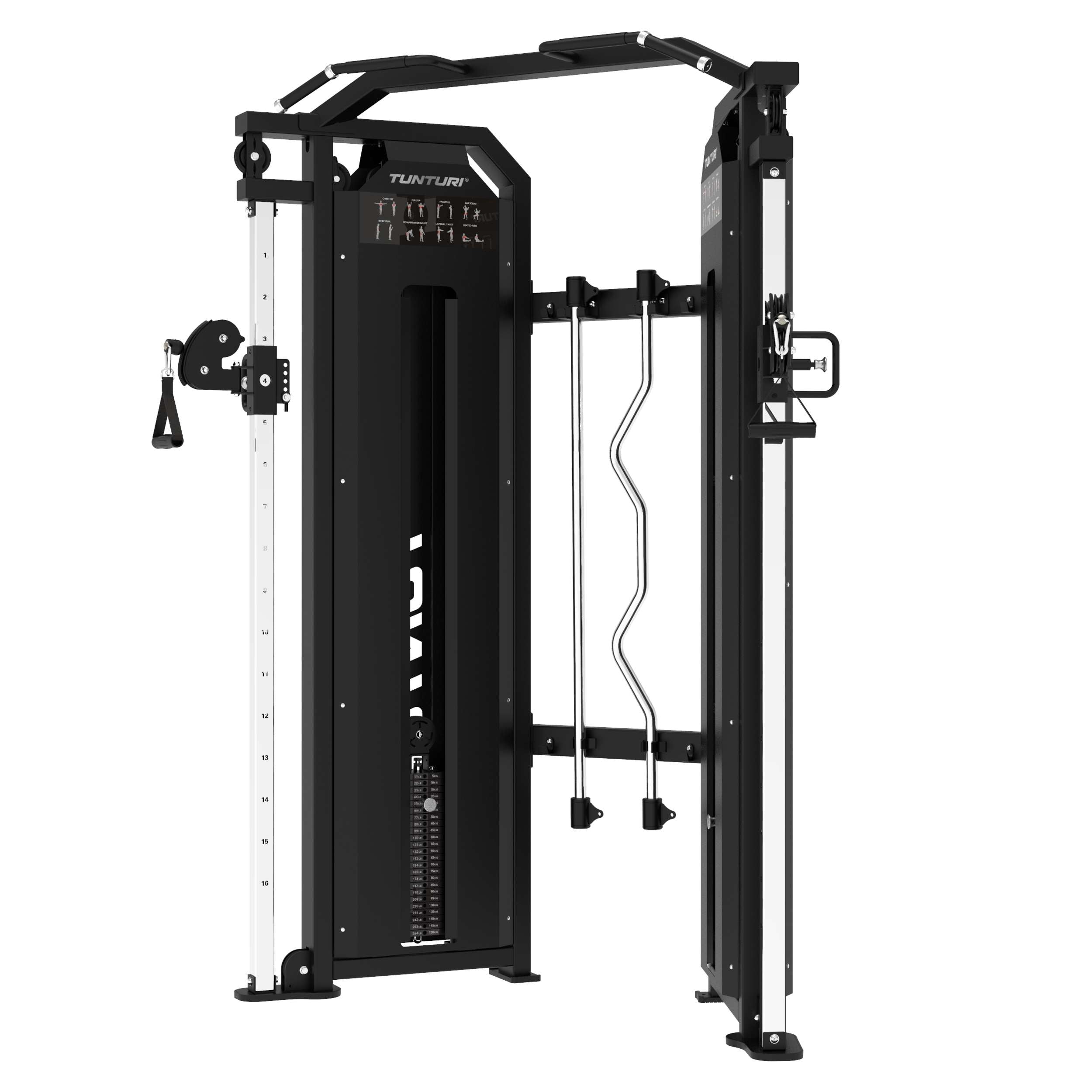 Tunturi Platinum - Functional Trainer - Selectorized - V-series