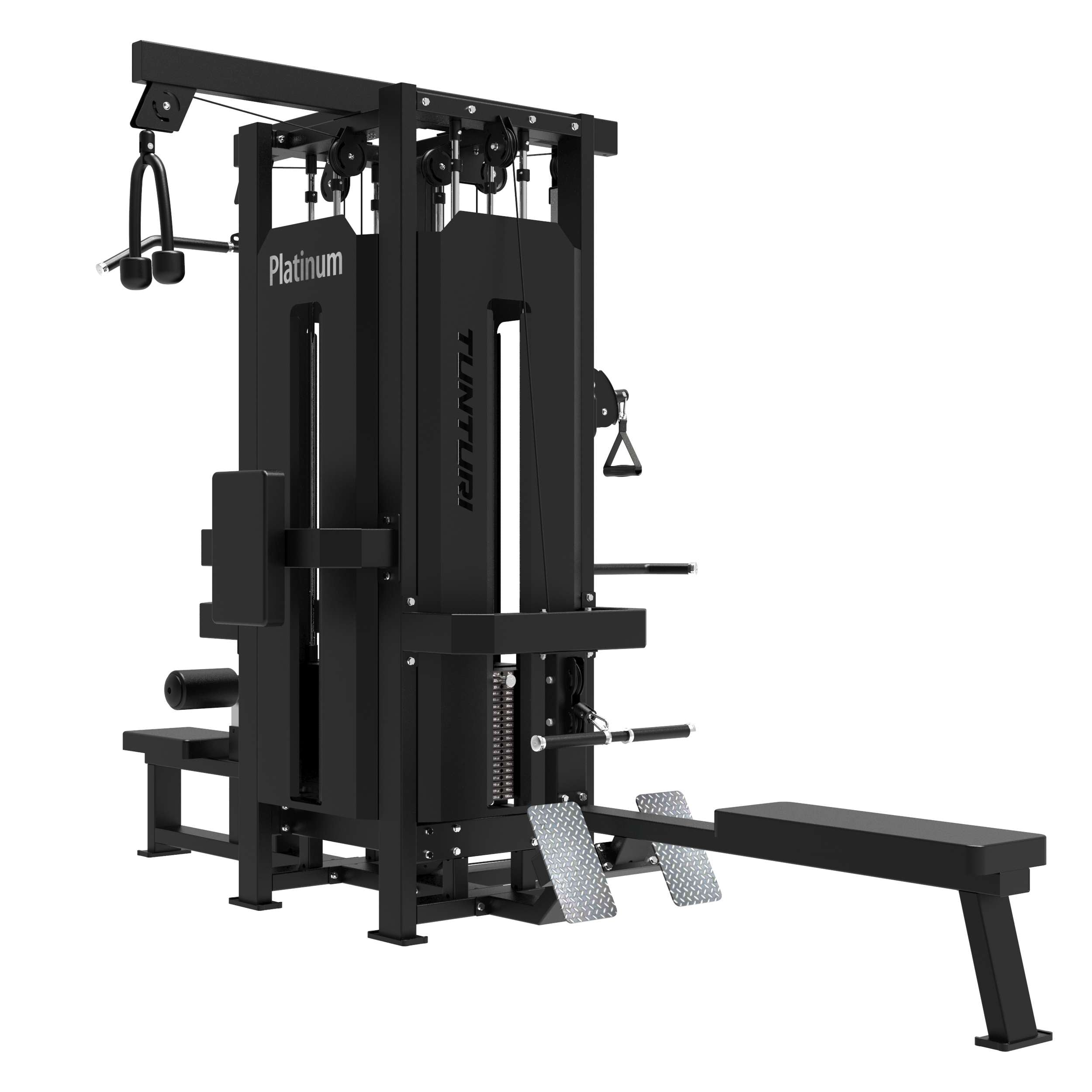 Tunturi Platinum - Multi Station/4 Stations - Selectorized - V-series