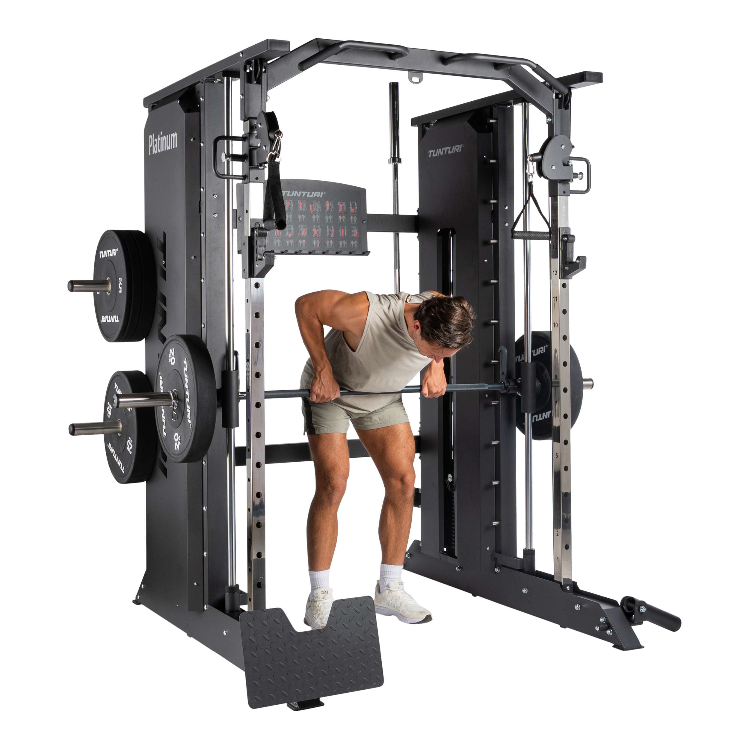 Tunturi Platinum - Full Smith/Functional trainer - Selectorized - V-series afbeelding 5