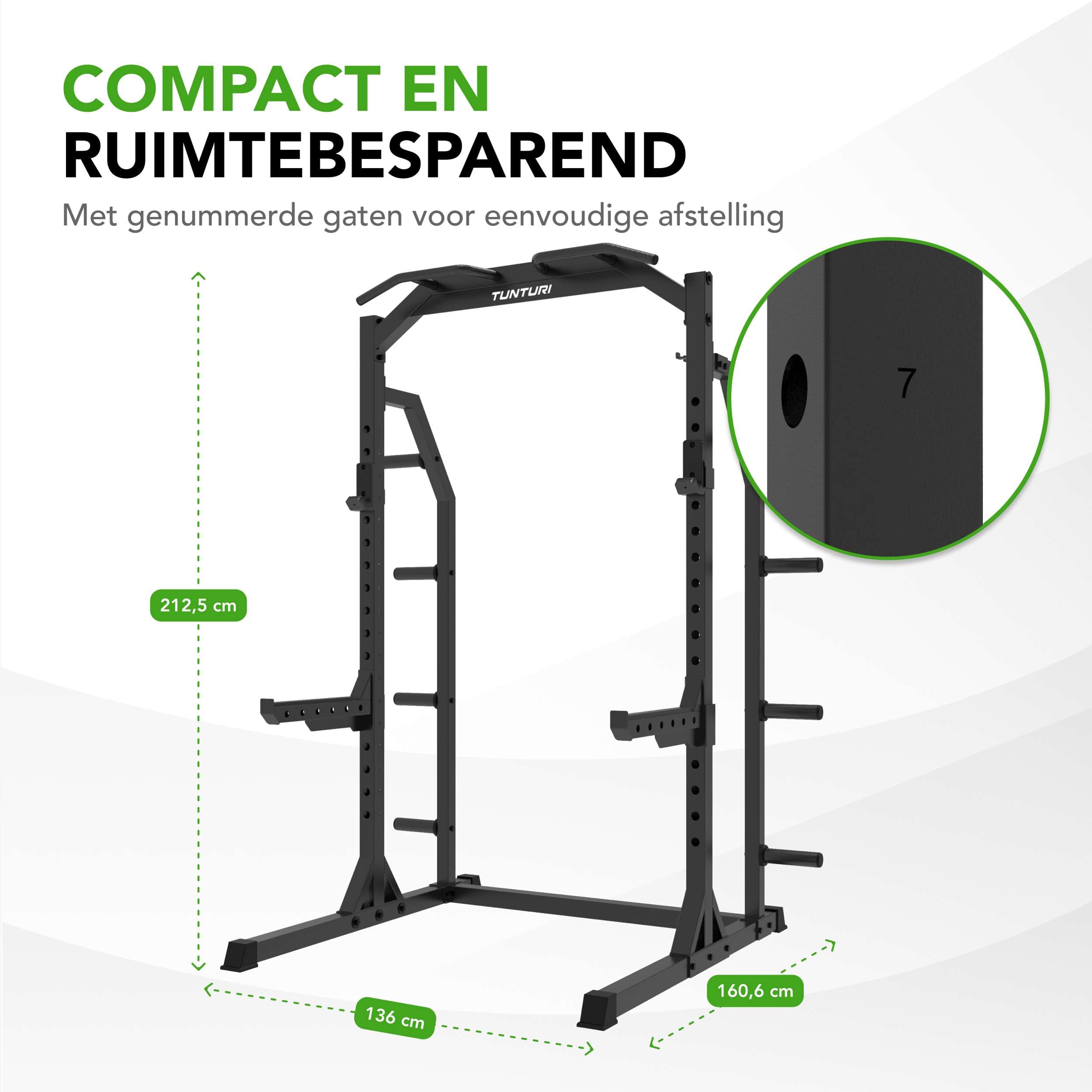 Tunturi HR60 Half Rack (1/2) afbeelding 4