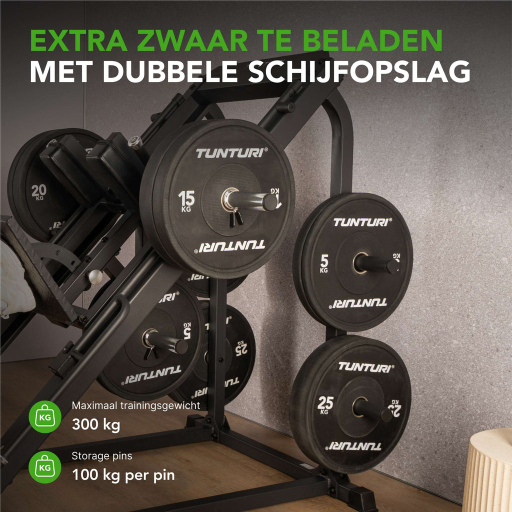 Tunturi LP60 Leg Press/Hack Squat (1/4) afbeelding 11