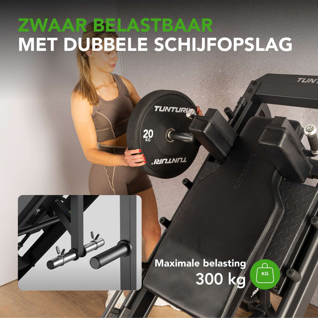 Tunturi LP60 Leg Press/Hack Squat (1/4) afbeelding 5