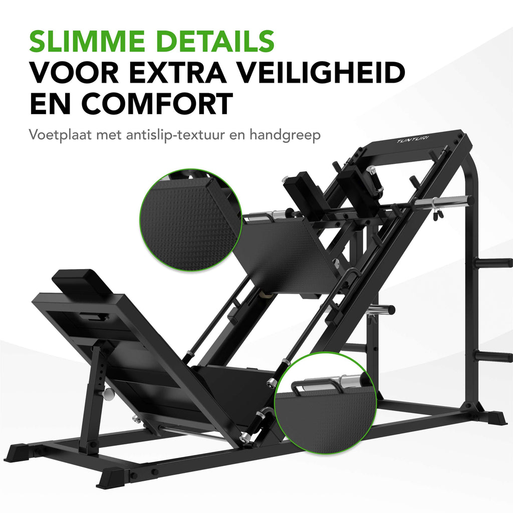 Tunturi LP60 Leg Press/Hack Squat (1/4) afbeelding 7