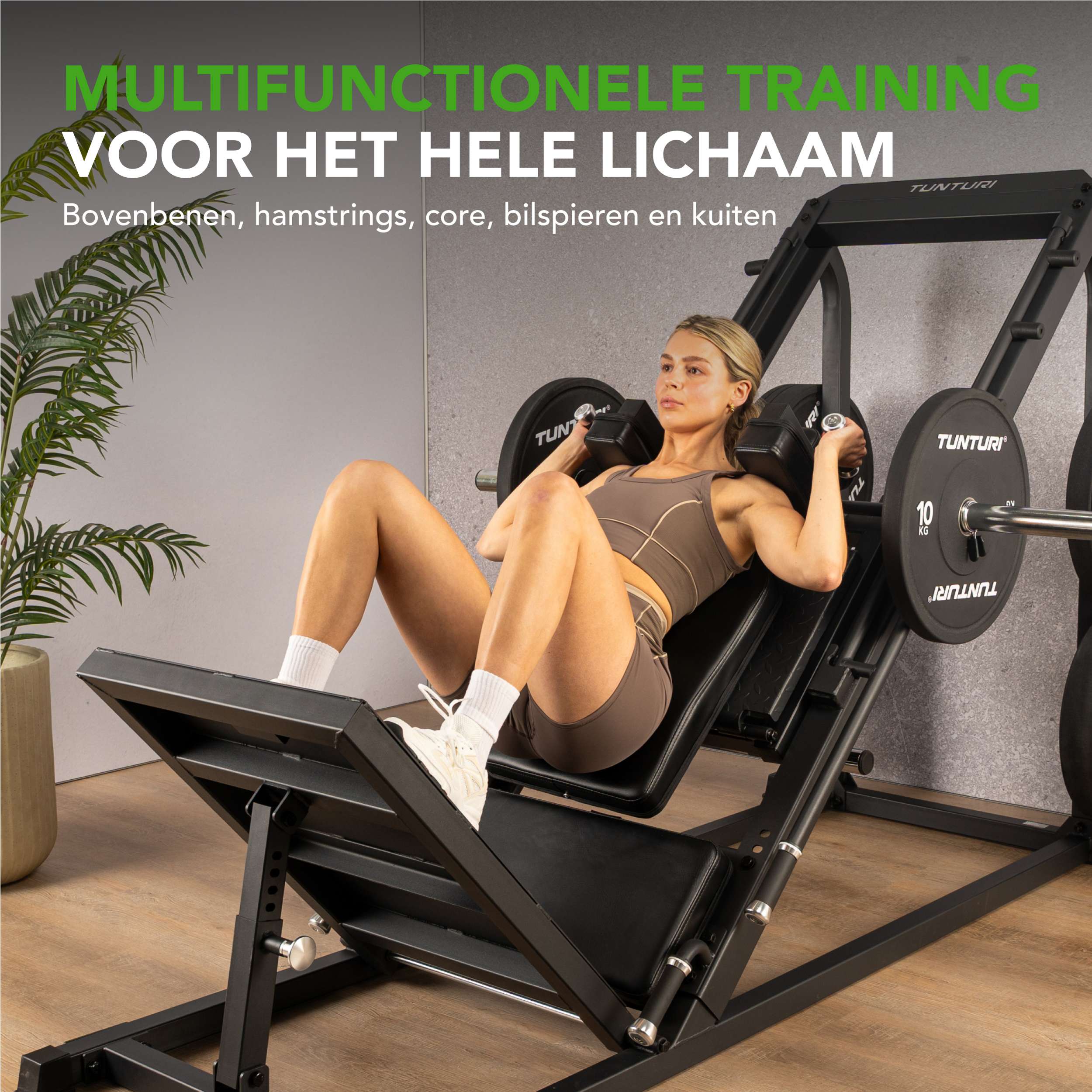 Tunturi LP60 Leg Press/Hack Squat (1/4) afbeelding 9