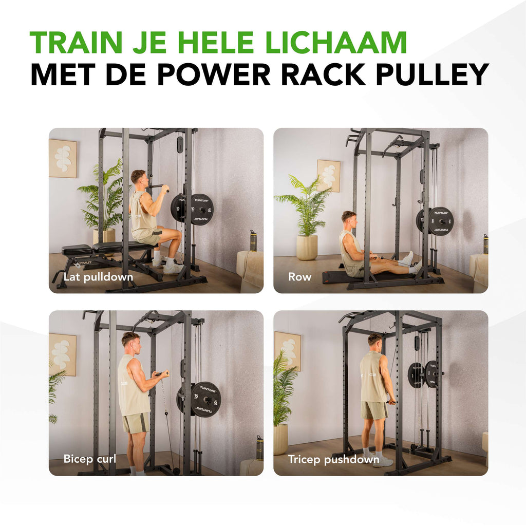 Tunturi PR60 Power Rack - Pulley Attachment (1/2) afbeelding 5