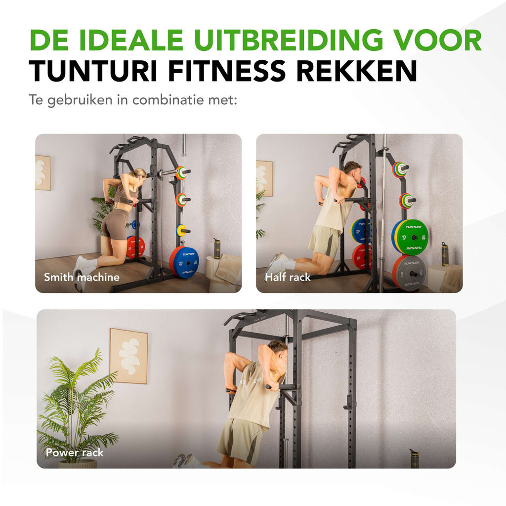 Tunturi PR60 Power Rack - Dip Attachment afbeelding 2