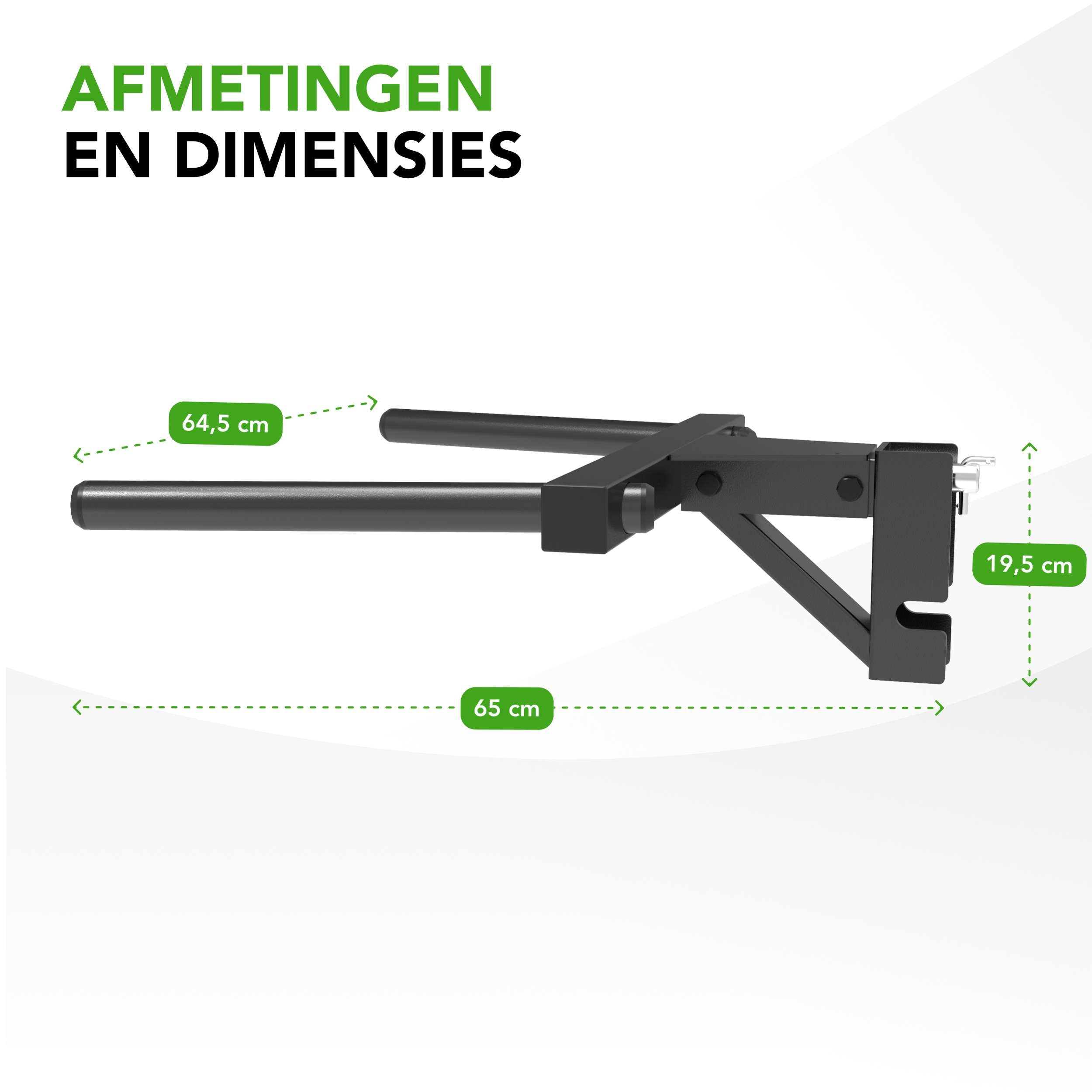 Tunturi PR60 Power Rack - Dip Attachment afbeelding 4