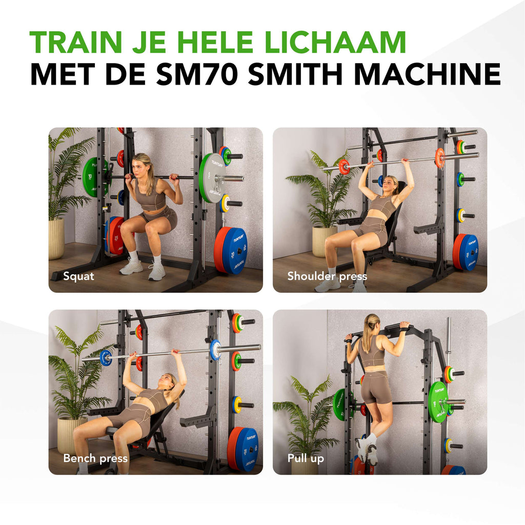 Tunturi SM70 Smith Machine (1/3) afbeelding 8