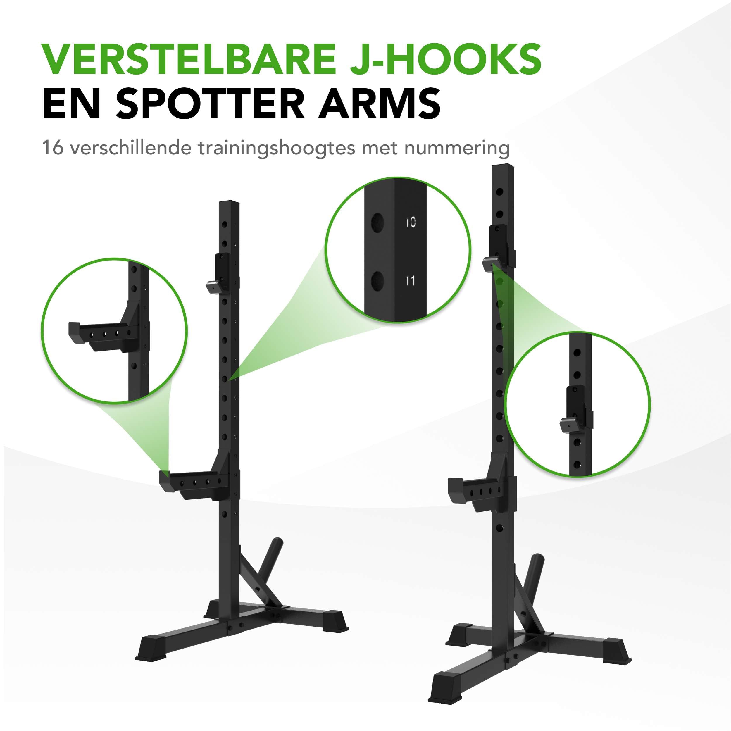 Tunturi SS60 Squat Stand (1/2) afbeelding 2