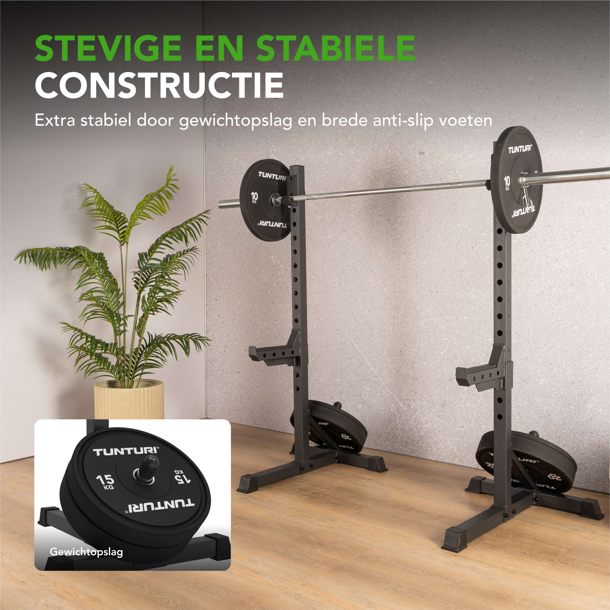 Tunturi SS60 Squat Stand (1/2) afbeelding 3