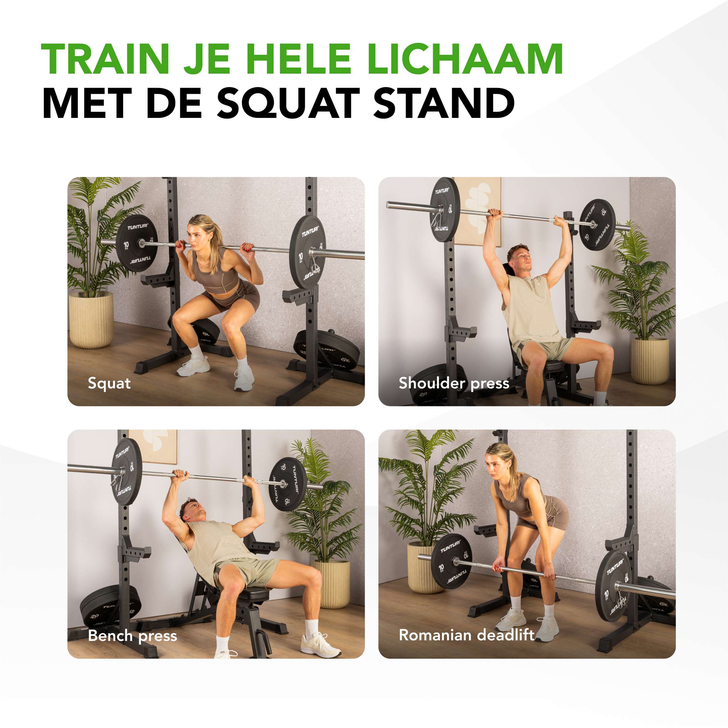 Tunturi SS60 Squat Stand (1/2) afbeelding 4
