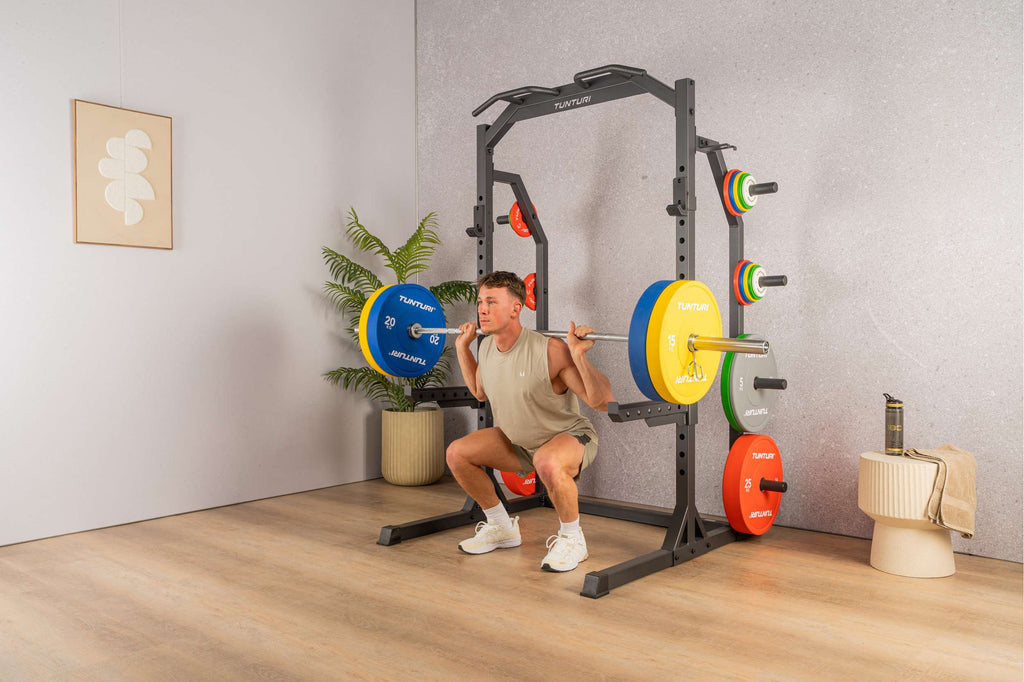 Tunturi Platinum Bumper Plate Blue, 20kg afbeelding 3