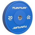 Tunturi Platinum Bumper Plate Blue, 20kg