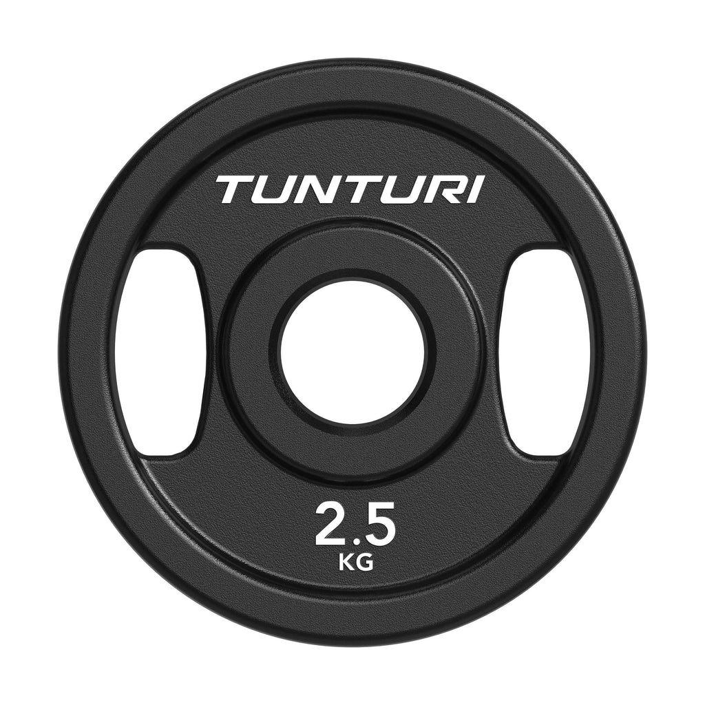Tunturi Platinum Cast Iron Plate, 2.5kg, pair afbeelding 2