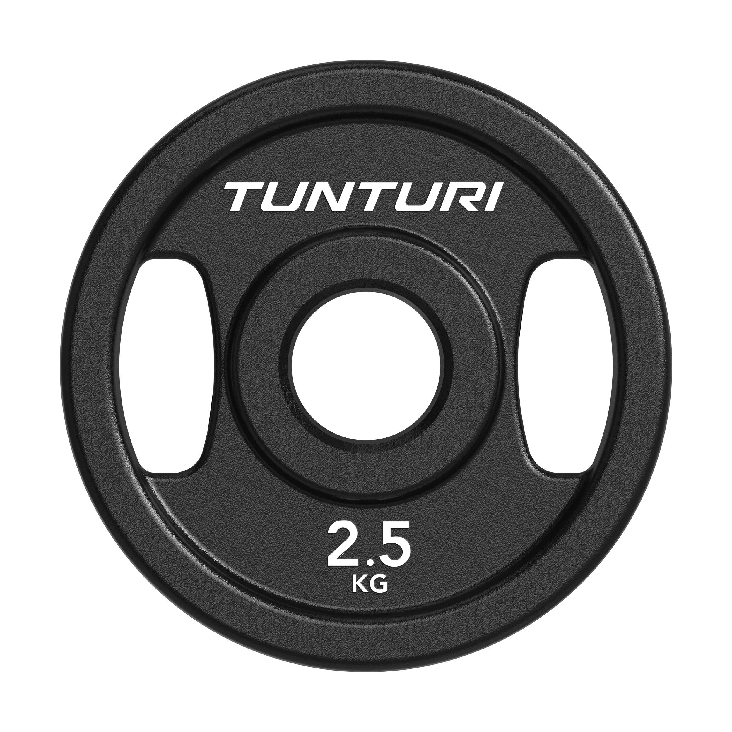 Tunturi Platinum Cast Iron Plate, 2.5kg, pair afbeelding 2