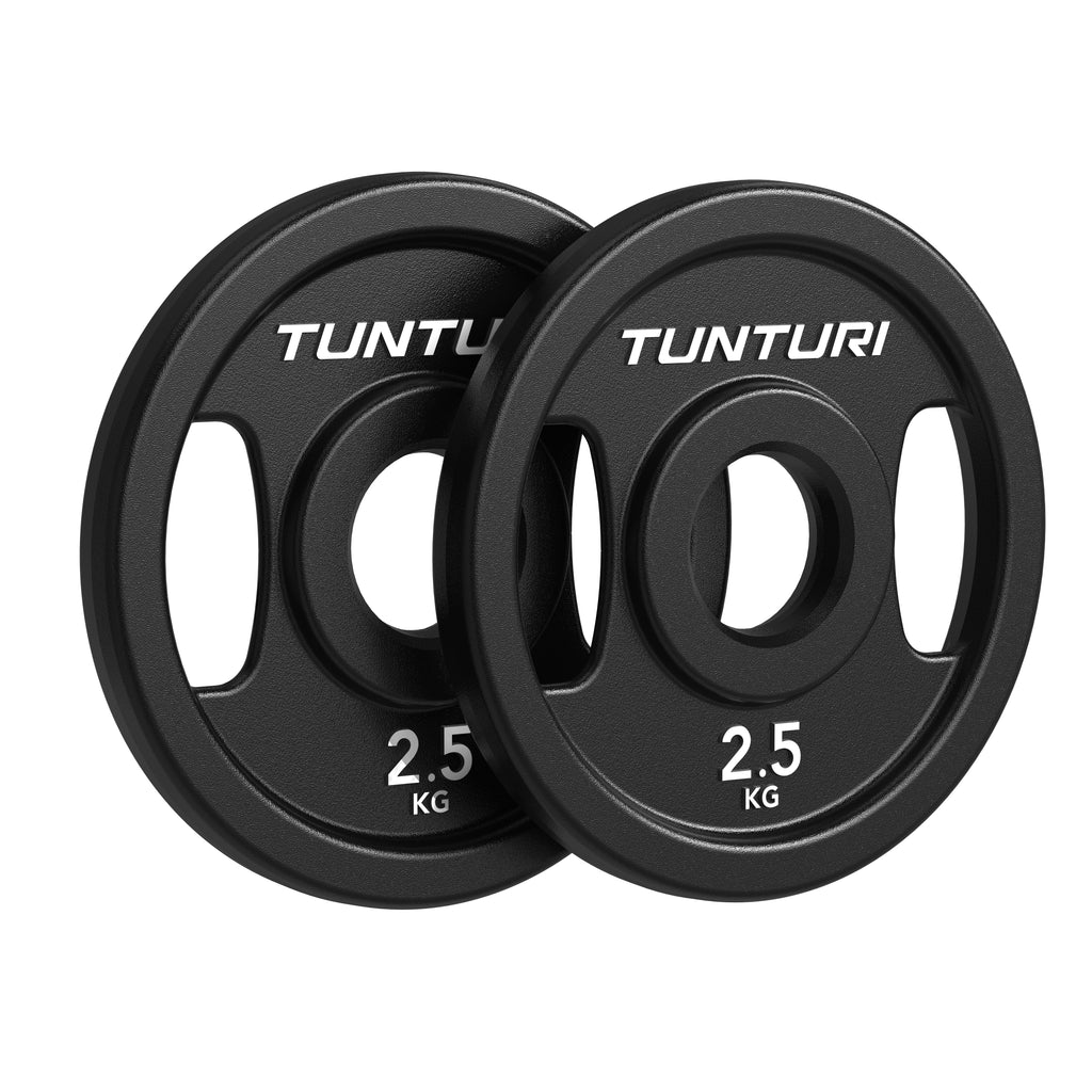 Tunturi Platinum Cast Iron Plate, 2.5kg, pair