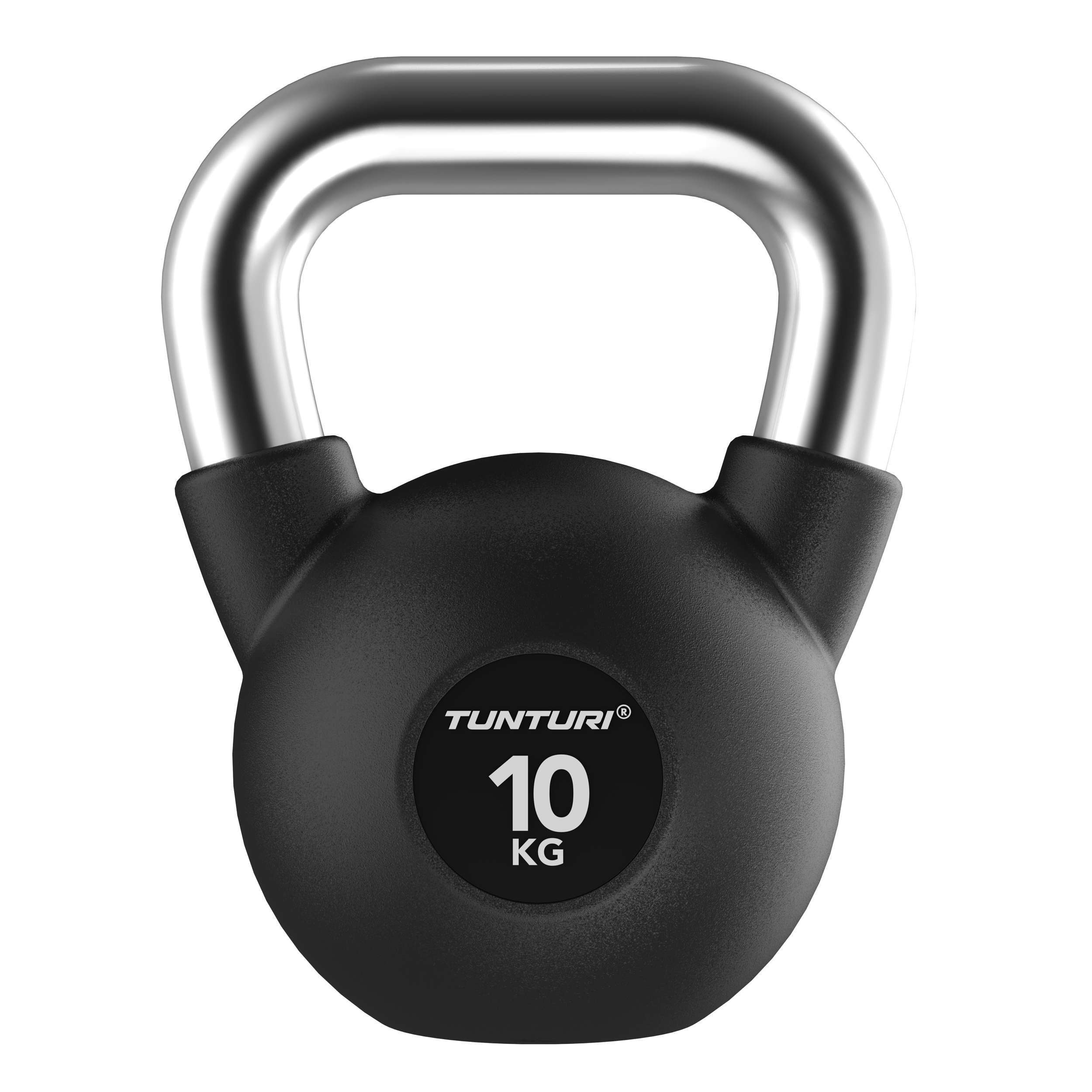 Tunturi Platinum Rubber Kettlebell, 10kg afbeelding 2