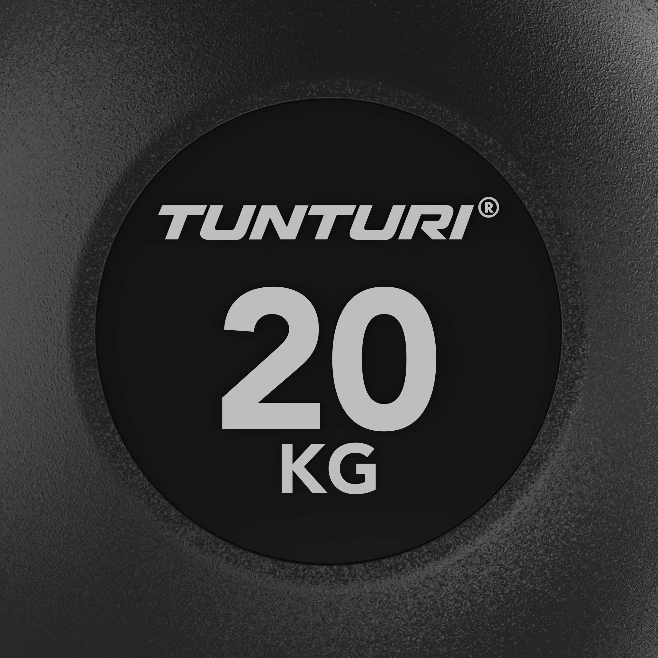 Tunturi Platinum Rubber Kettlebell, 20kg afbeelding 6