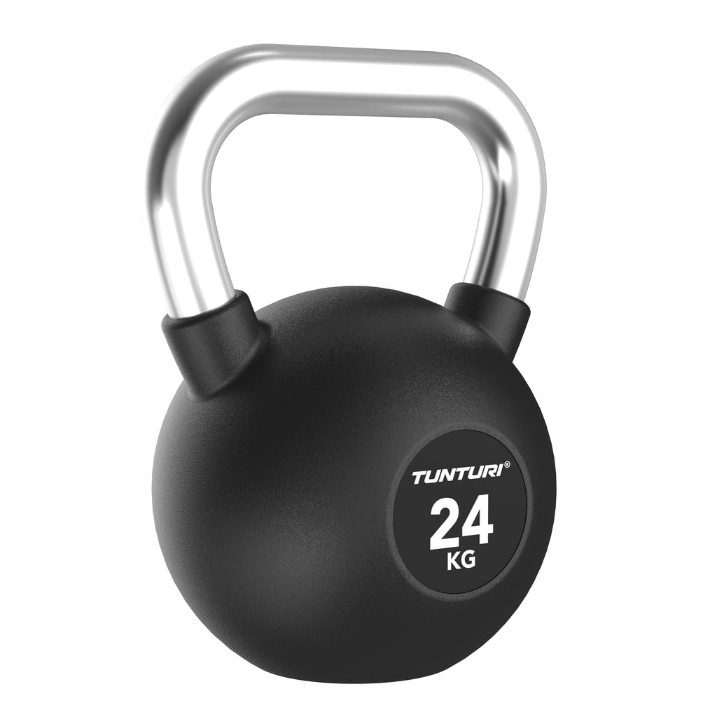 Tunturi Platinum Rubber Kettlebell, 24kg