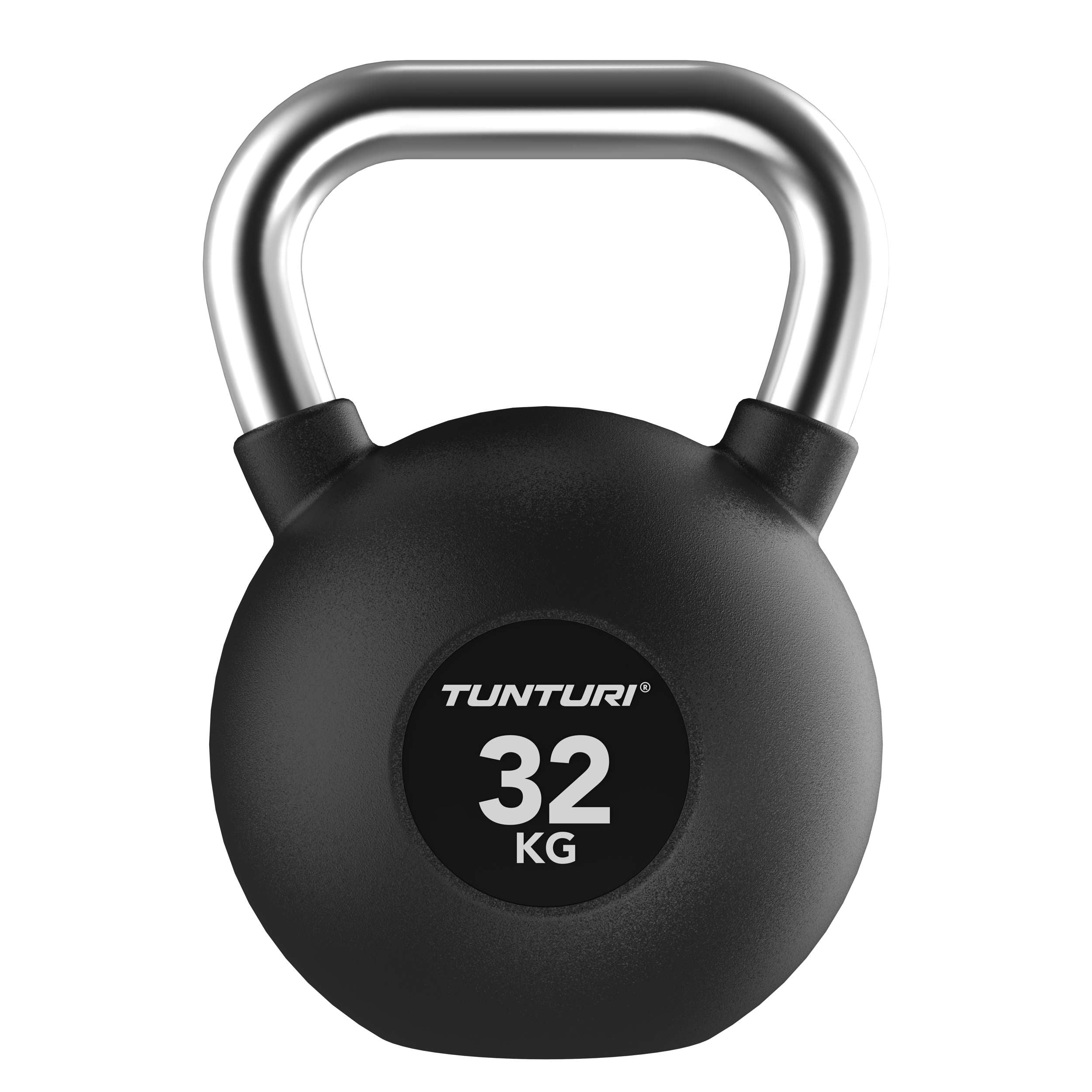Tunturi Platinum Rubber Kettlebell, 32kg afbeelding 2