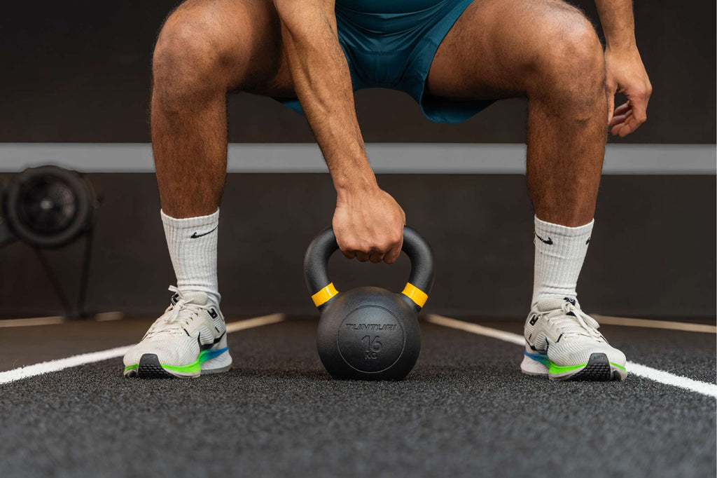 Tunturi Platinum Cast Iron Kettlebell, 24kg afbeelding 3
