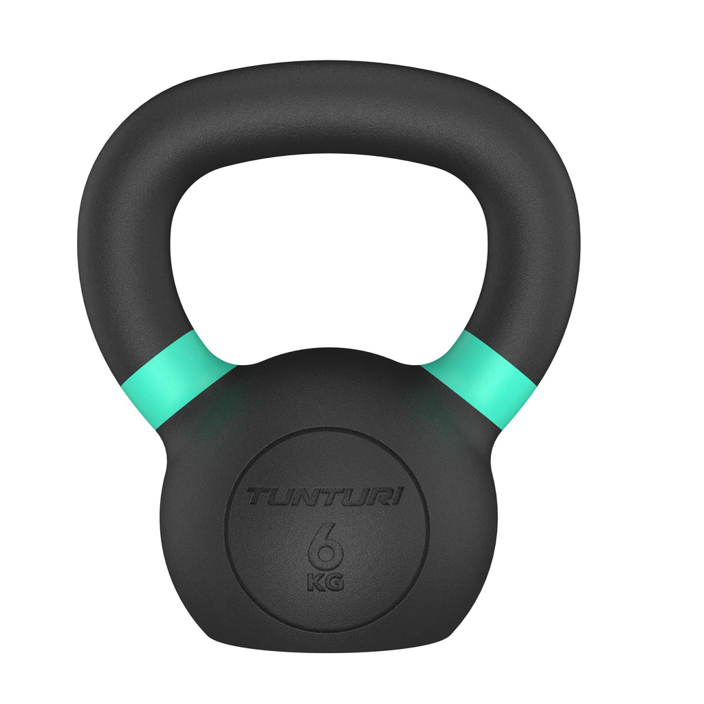 Tunturi Platinum Cast Iron Kettlebell, 6kg afbeelding 2