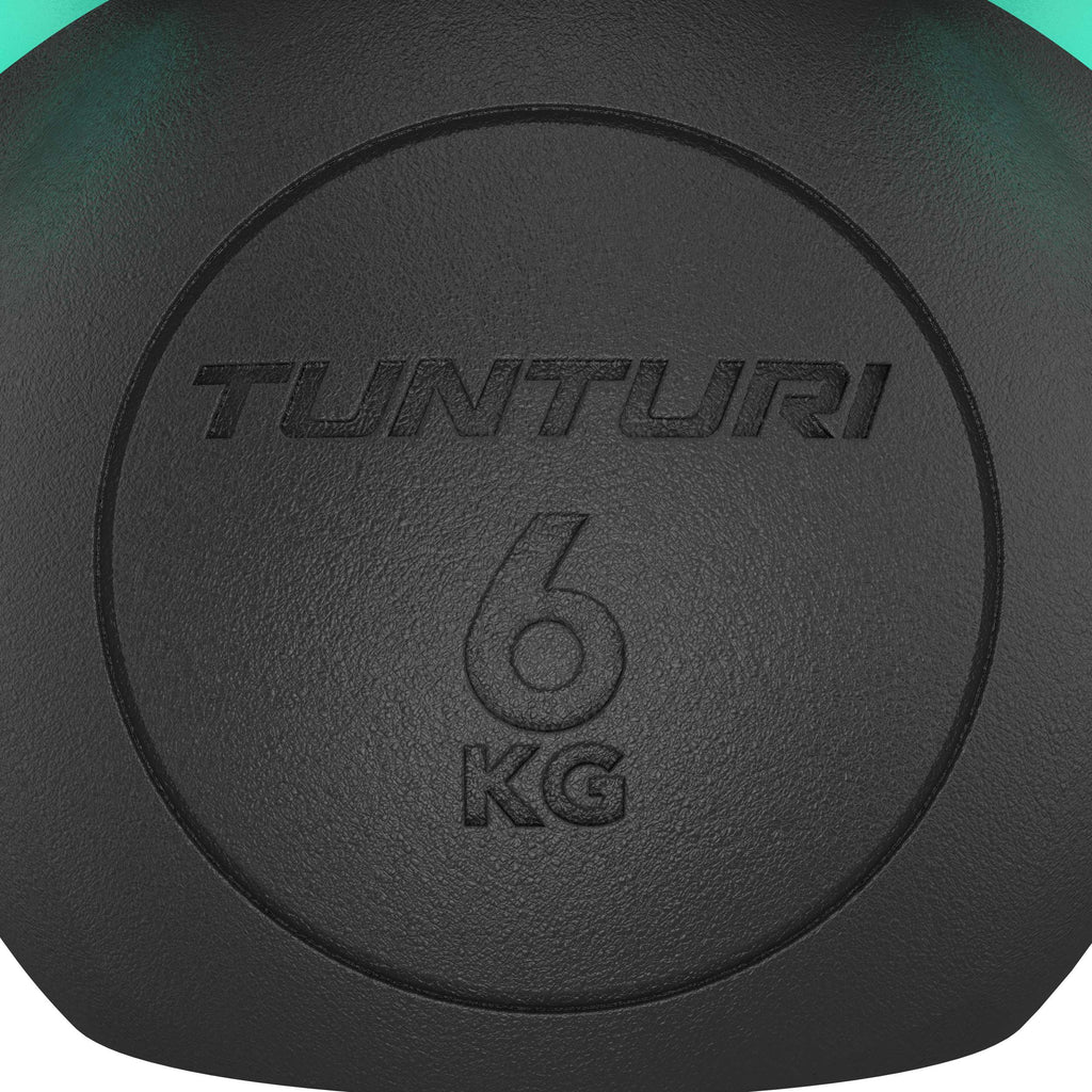 Tunturi Platinum Cast Iron Kettlebell, 6kg afbeelding 12