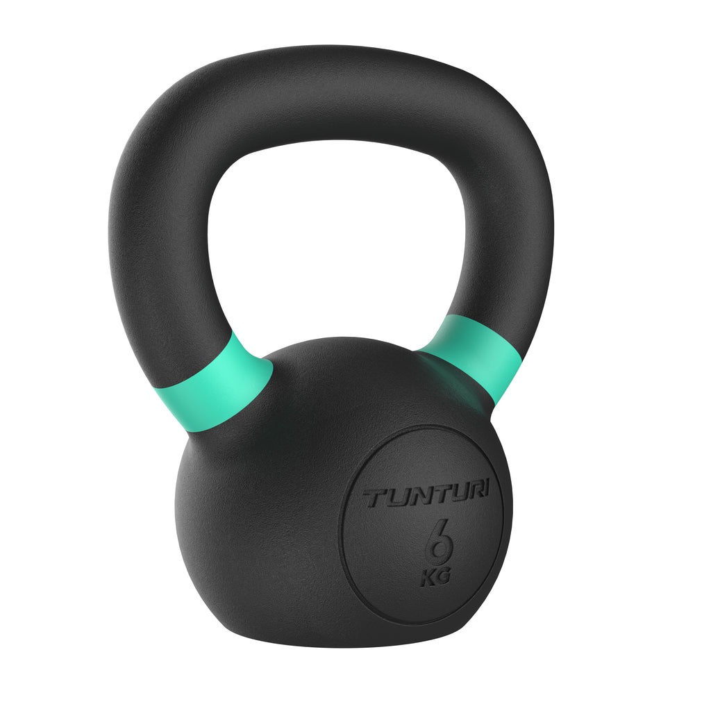 Tunturi Platinum Cast Iron Kettlebell, 6kg