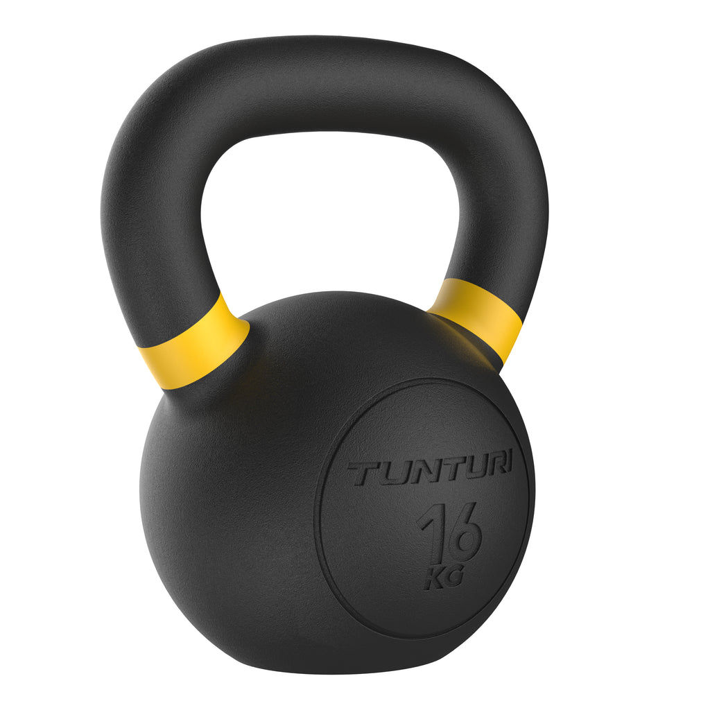 Tunturi Platinum Cast Iron Kettlebell, 16kg